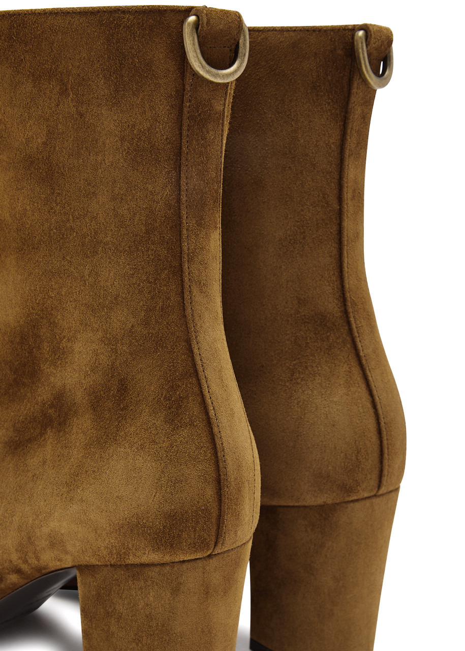 Betty 70 suede ankle boots - 4