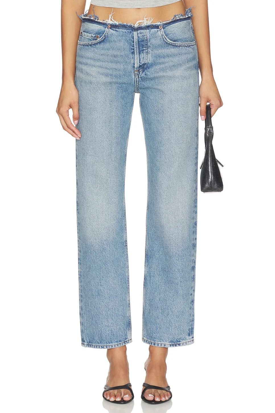 Fray Slim Crop - 1