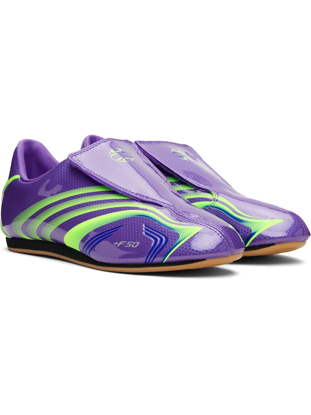 Purple Taekwondo F50 Sneakers - 4