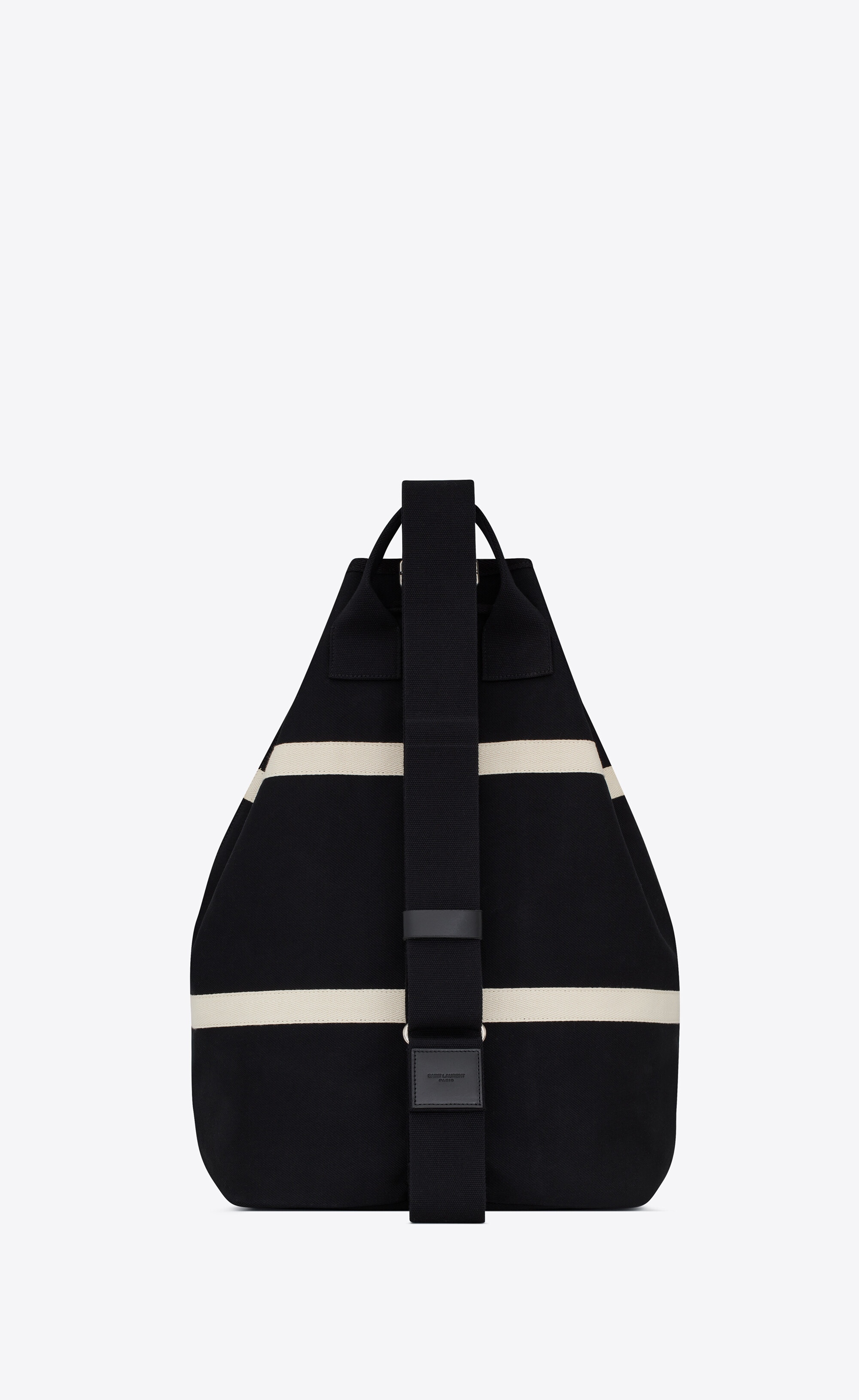 SAINT LAURENT rive gauche sling bag in canvas | ysl | REVERSIBLE
