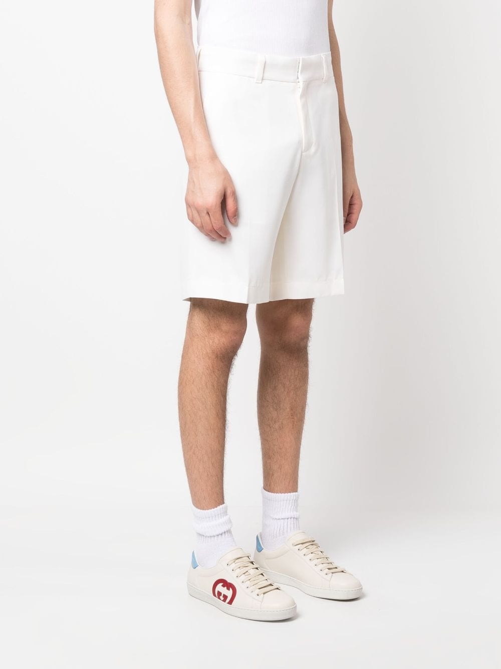 virgin wool bermuda shorts - 3