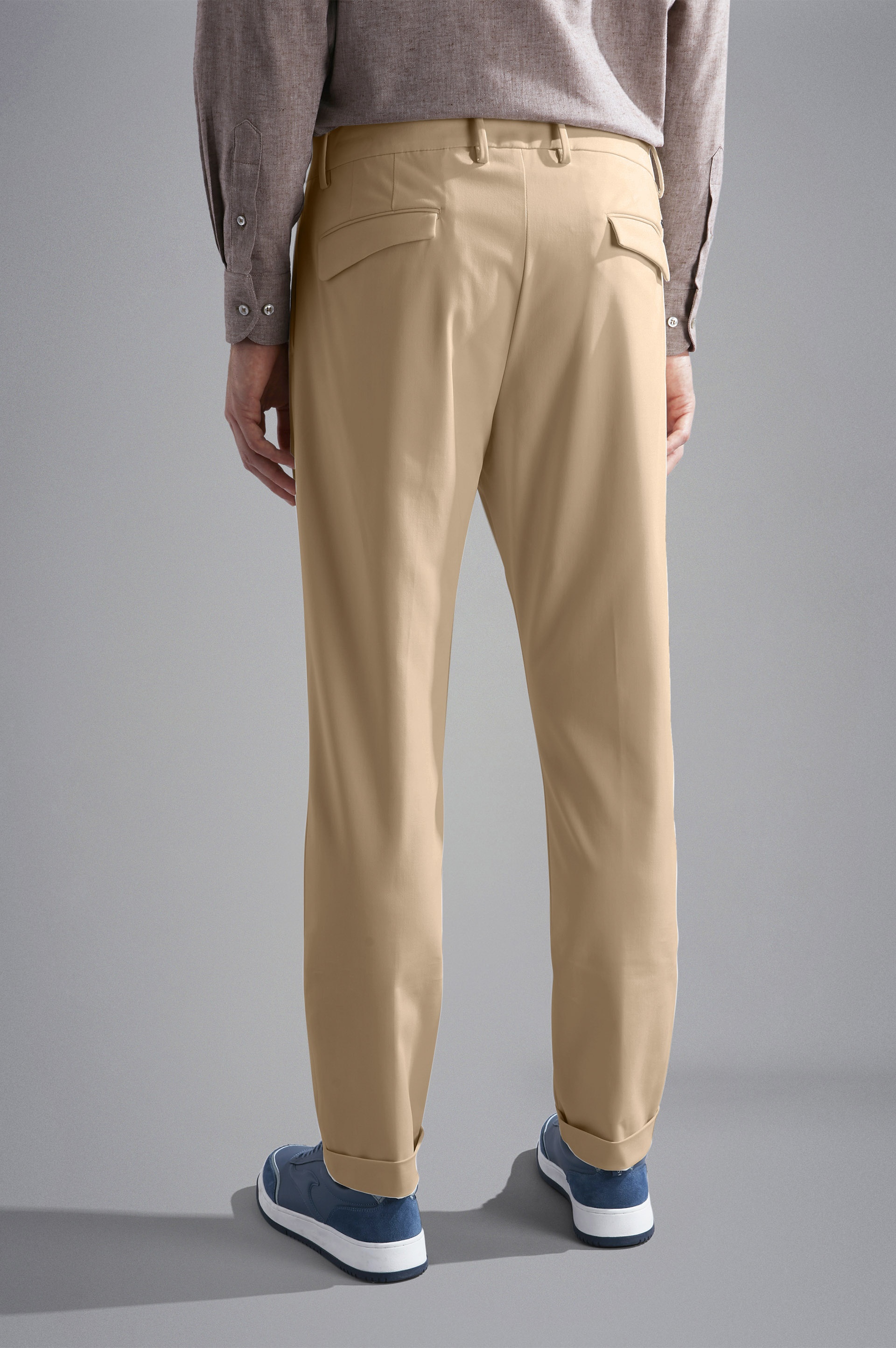 DOUBLE DART CHINO TROUSERS - 3