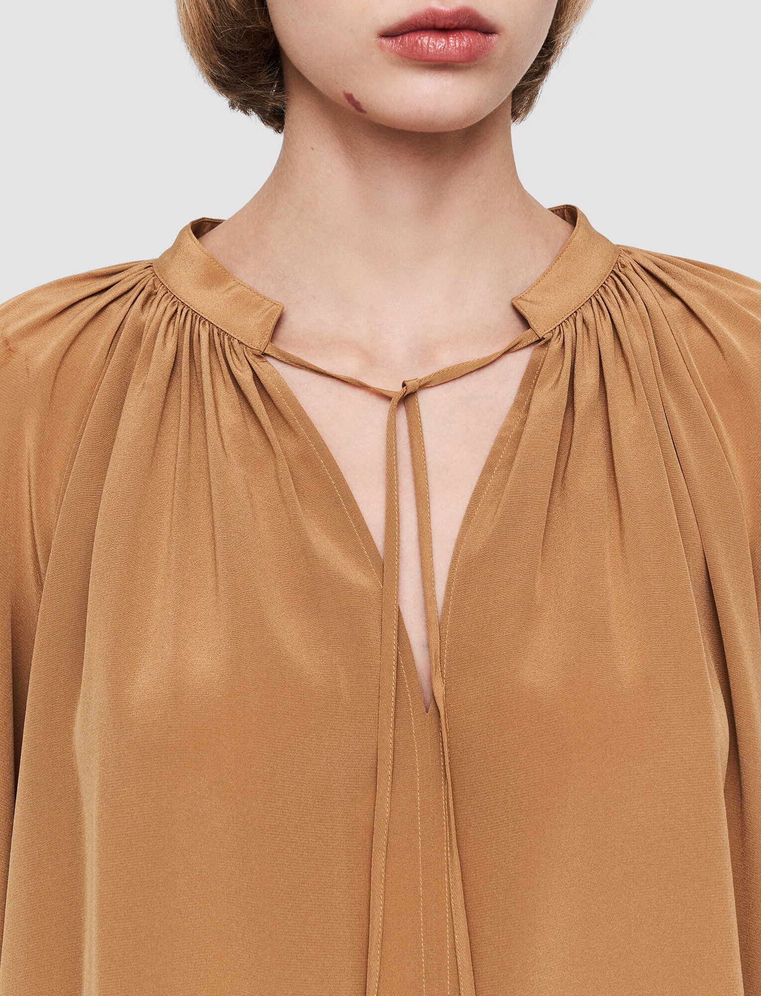 Silk Crepe de Soie Bartletts Blouse - 5