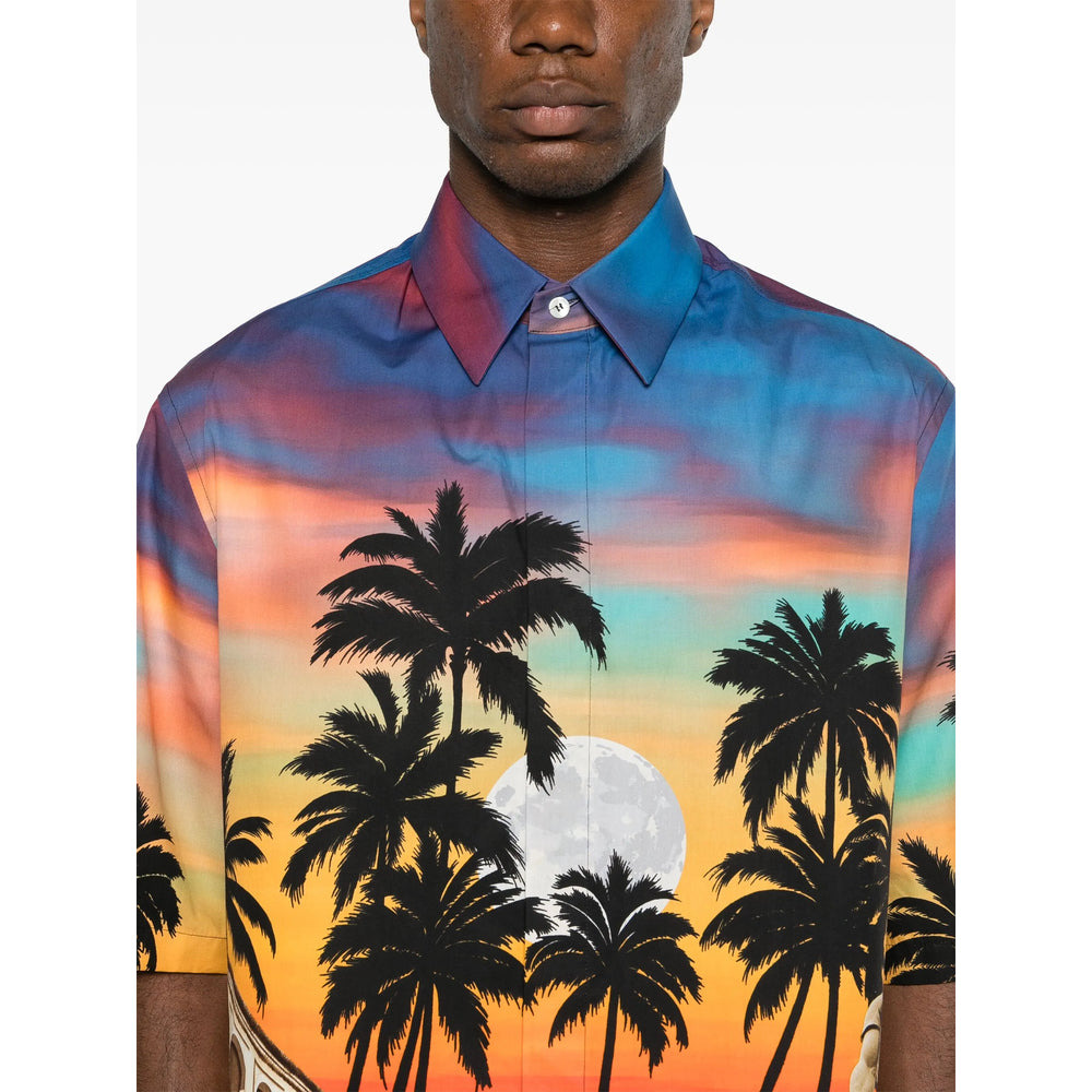 Fendi Blue Shirts Men - 3