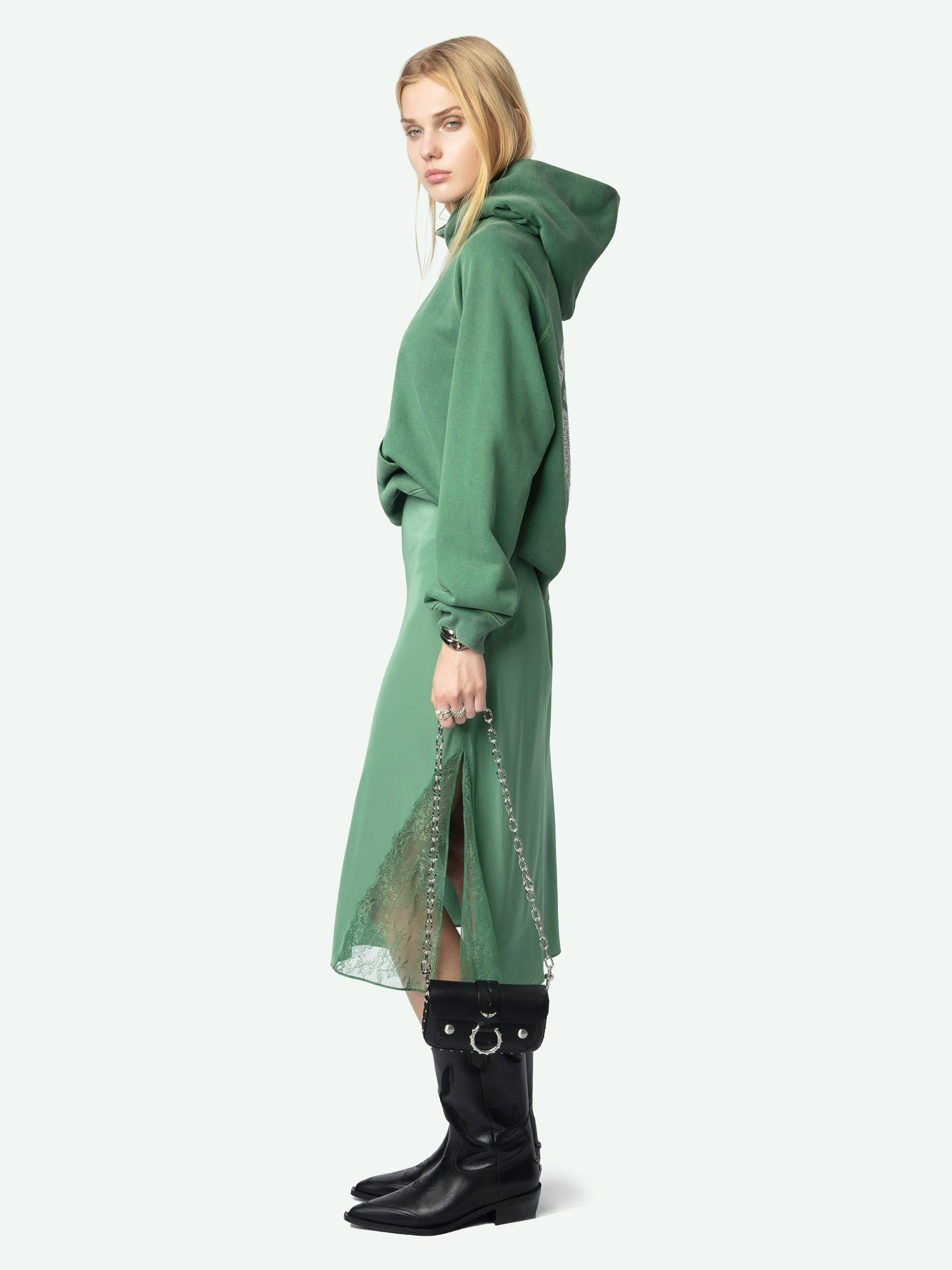 Jayla Silk Skirt - 4