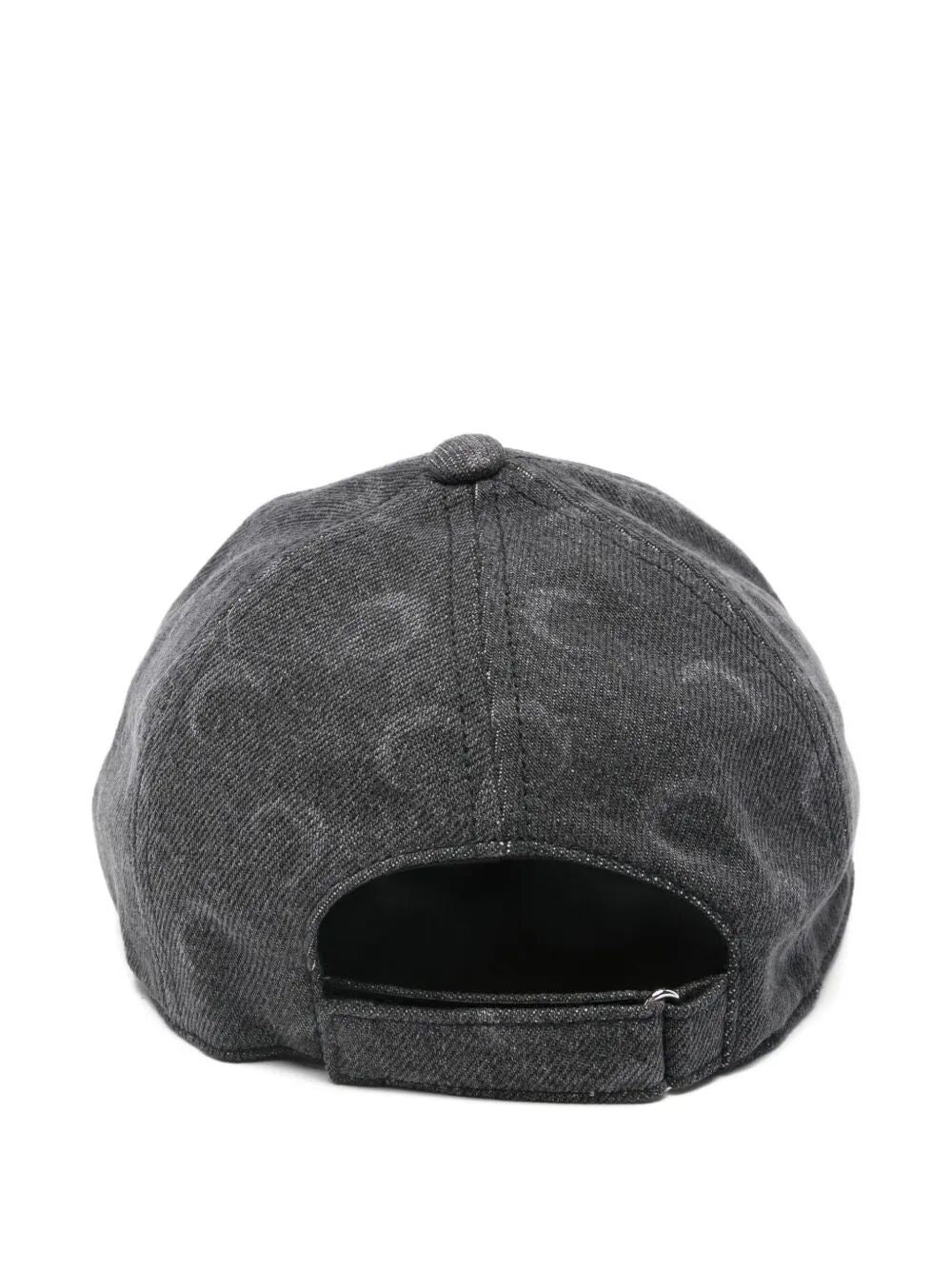 Marine Serre Women "Moon" Laser Denim Baseball Cap - 3
