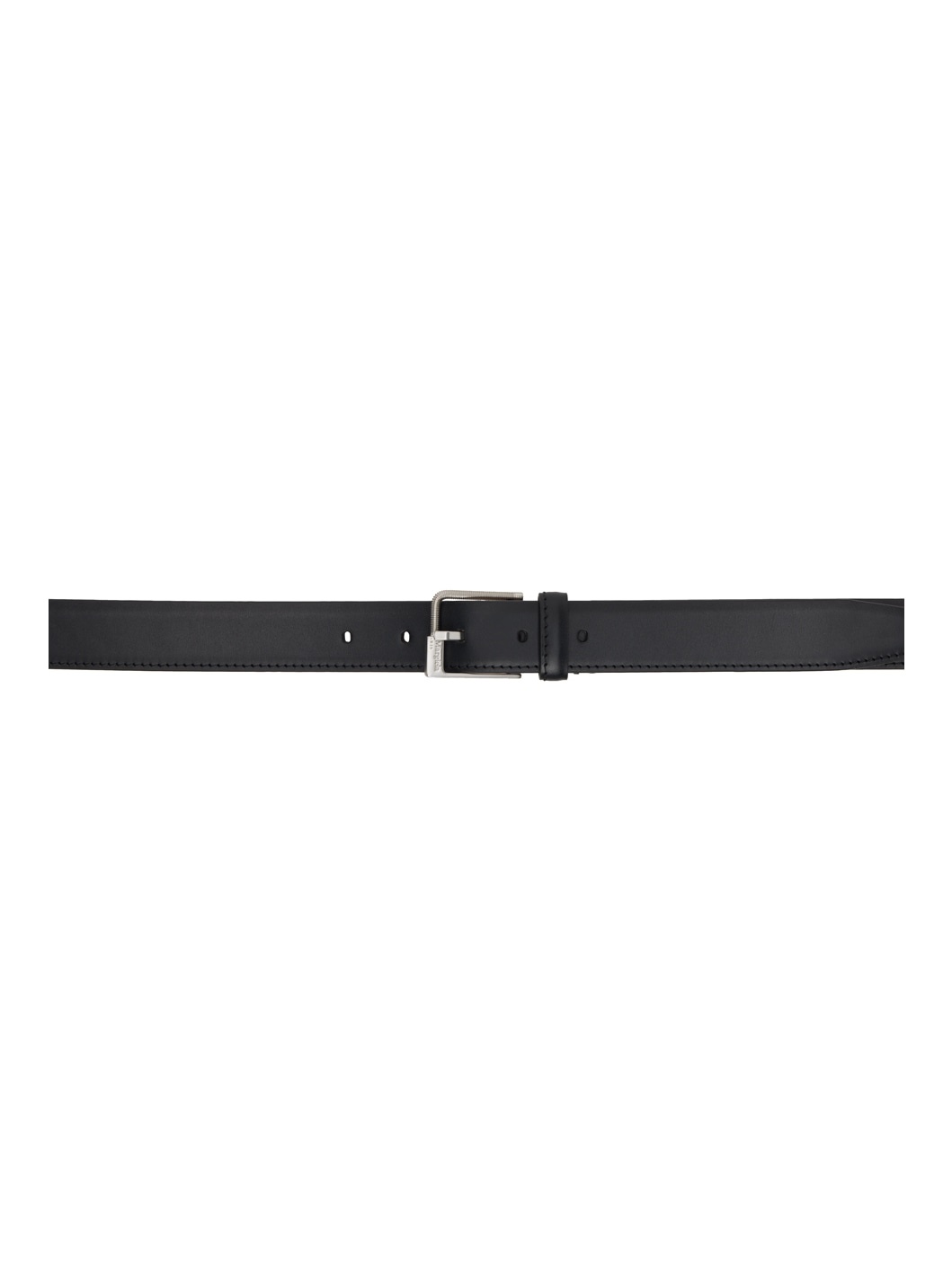 Black Pin-Buckle Belt - 1