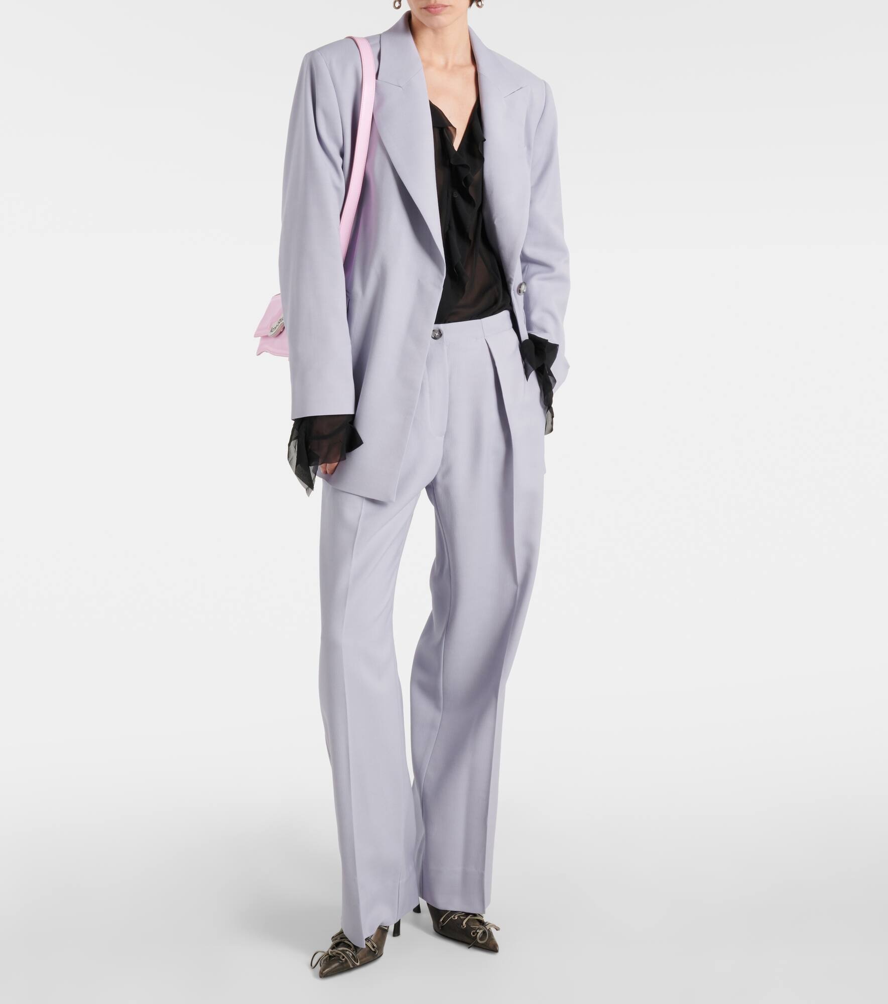 Belted blazer - 7