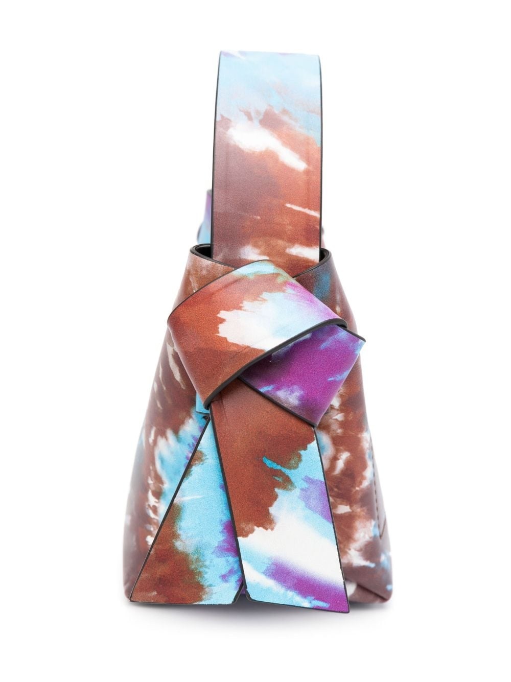 tie-dye knotted tote bag - 4