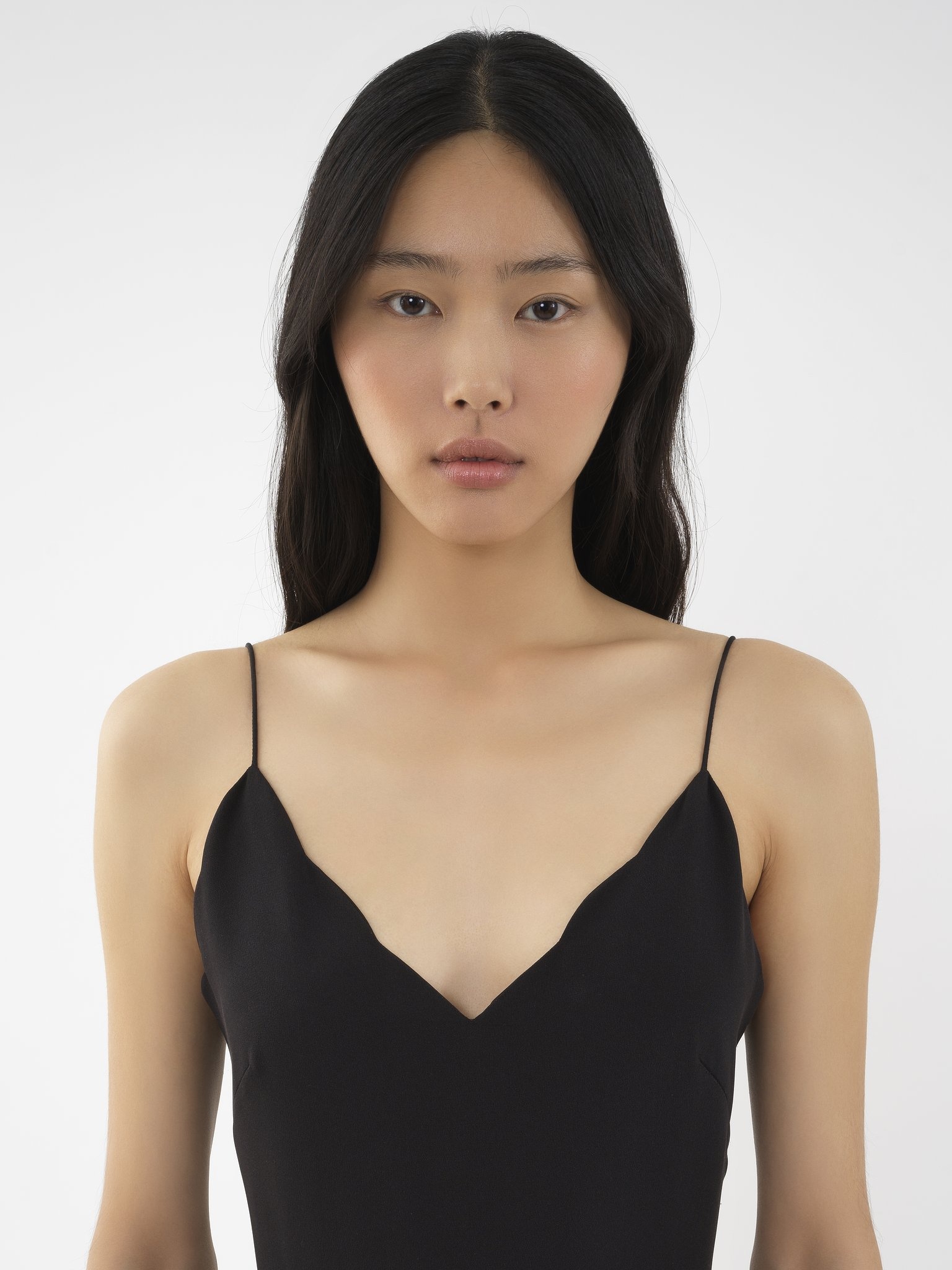 SLEEVELESS LONG FLARED DRESS - 6