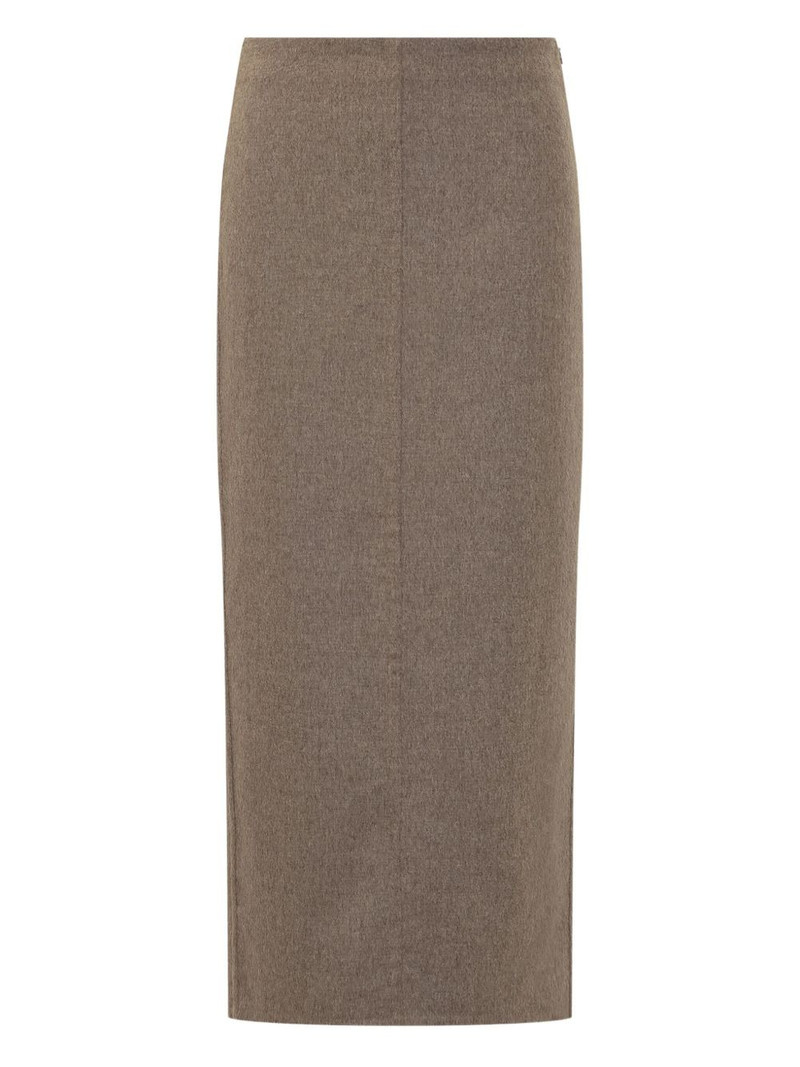 back-vent midi pencil skirt 1
