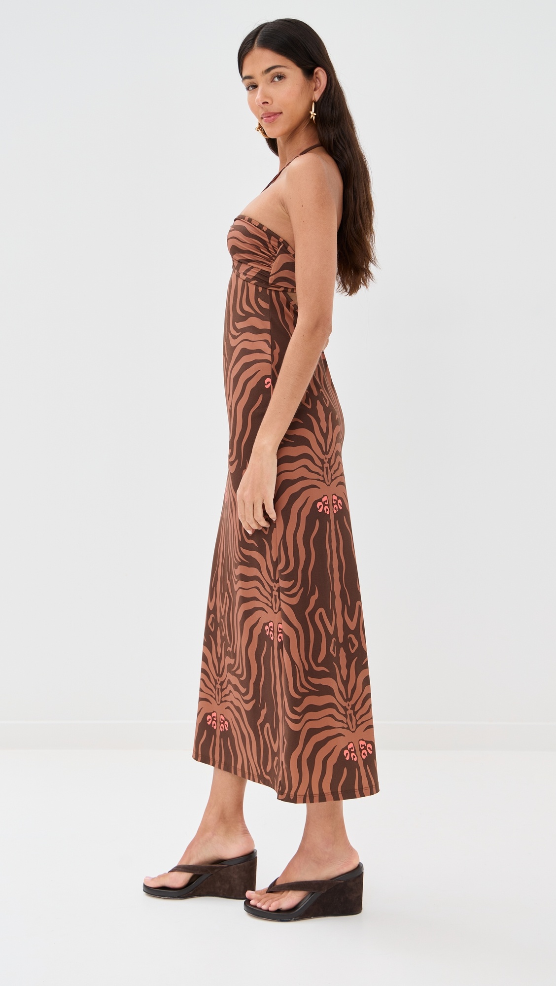 Jungle Palms Midi Dress - 4