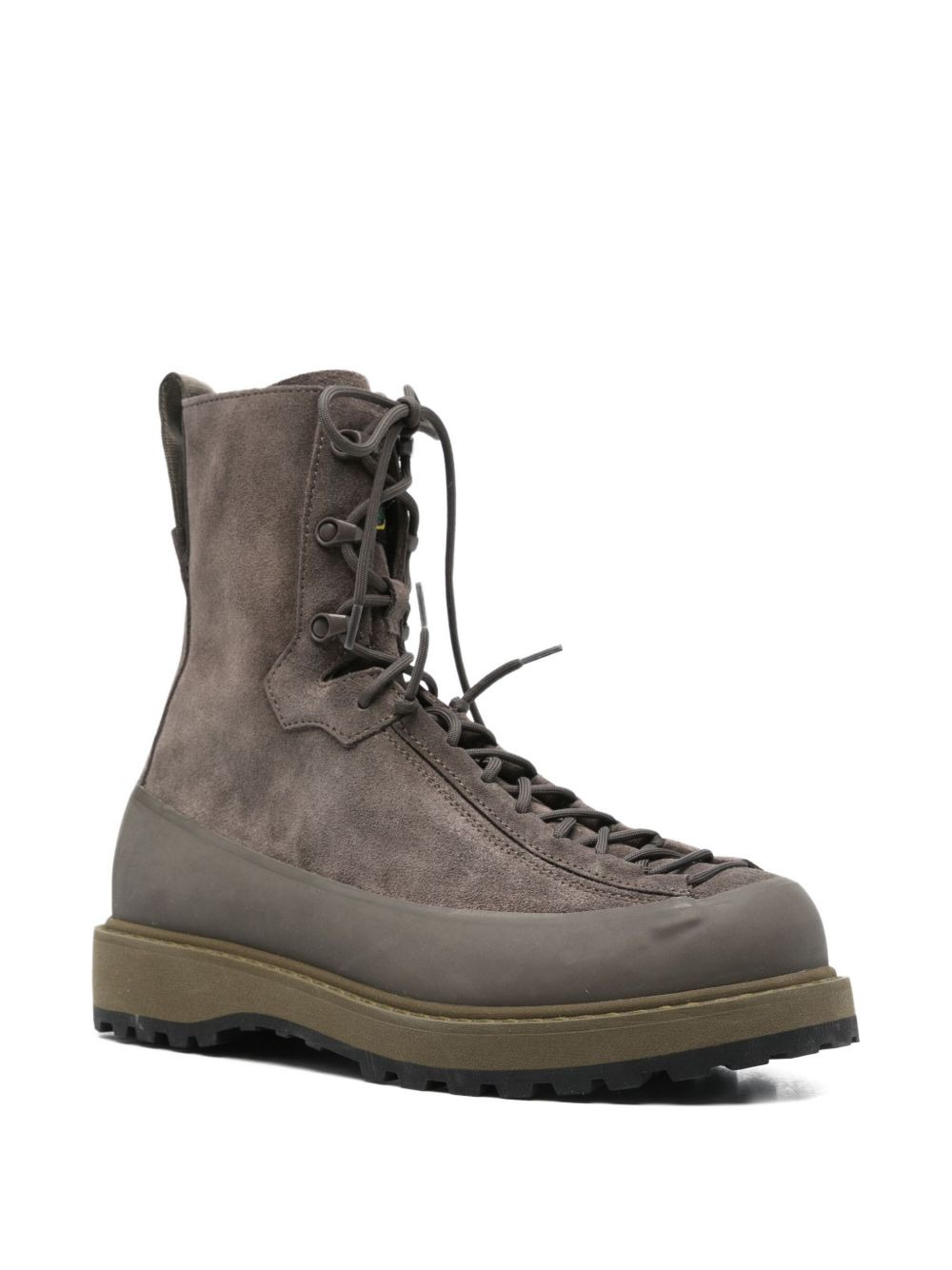 40mm lace-up suede boots - 2