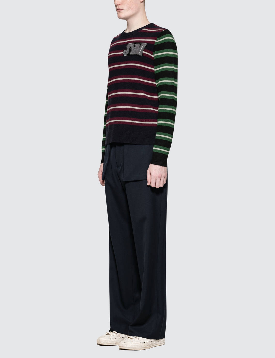 Logo Patch Stripe Jumper - 4