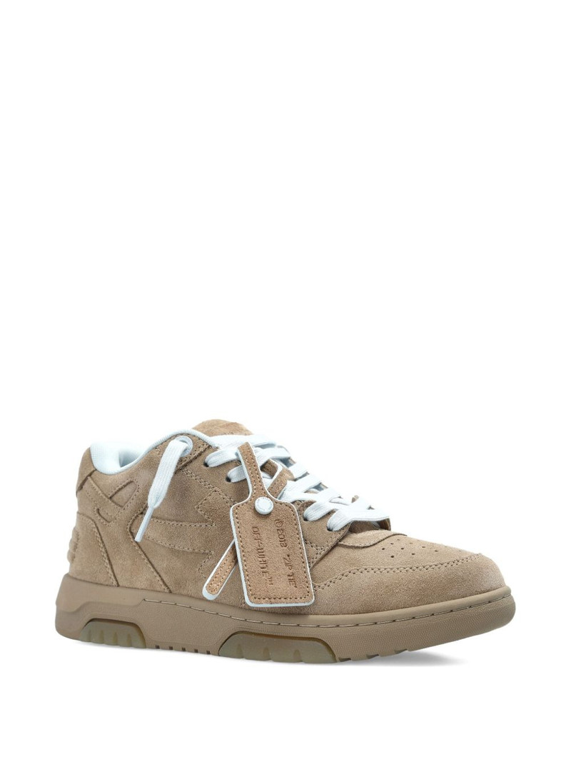 Off-White arrow appliqué lace-up sneakers outlook