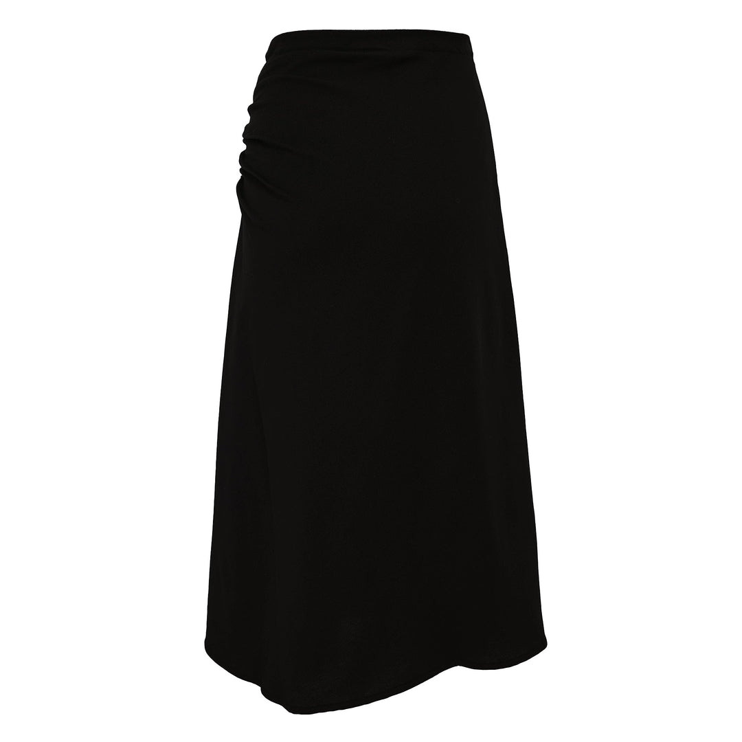 Drapped A-Line Skirt - 2