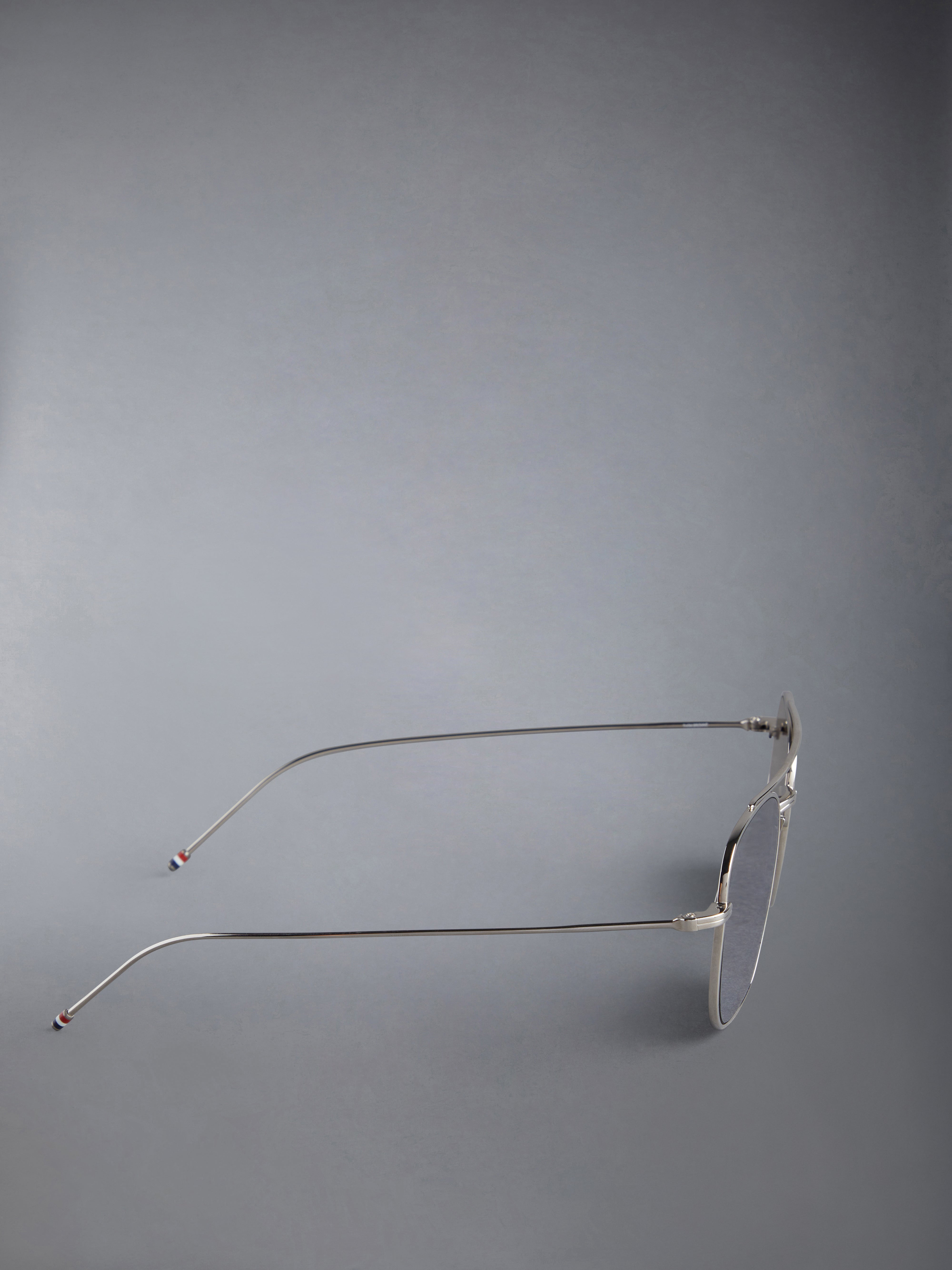 TITANIUM SQUARED AVIATOR SUNGLASSES - 4