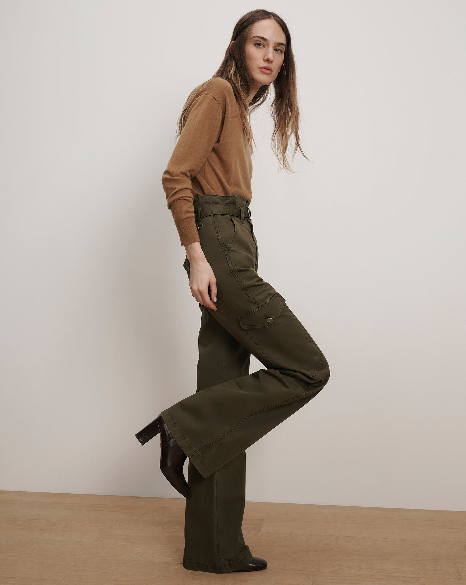 DAMARA WIDE-LEG CARGO PANT - 5