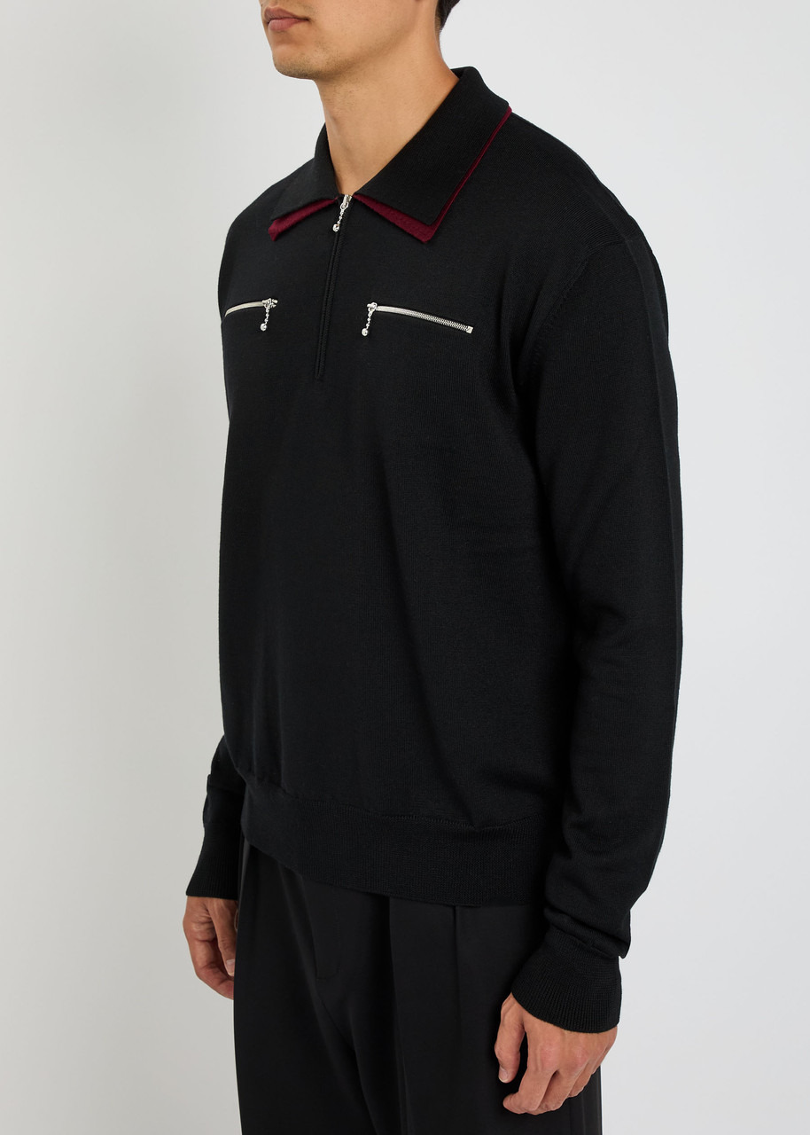 Jil Sander Wool Polo Shirt - 2