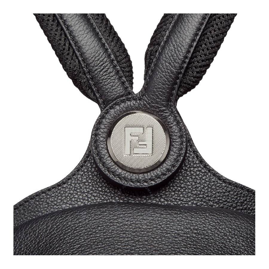 Fendi Engraved Logo Leather Backpack - 4