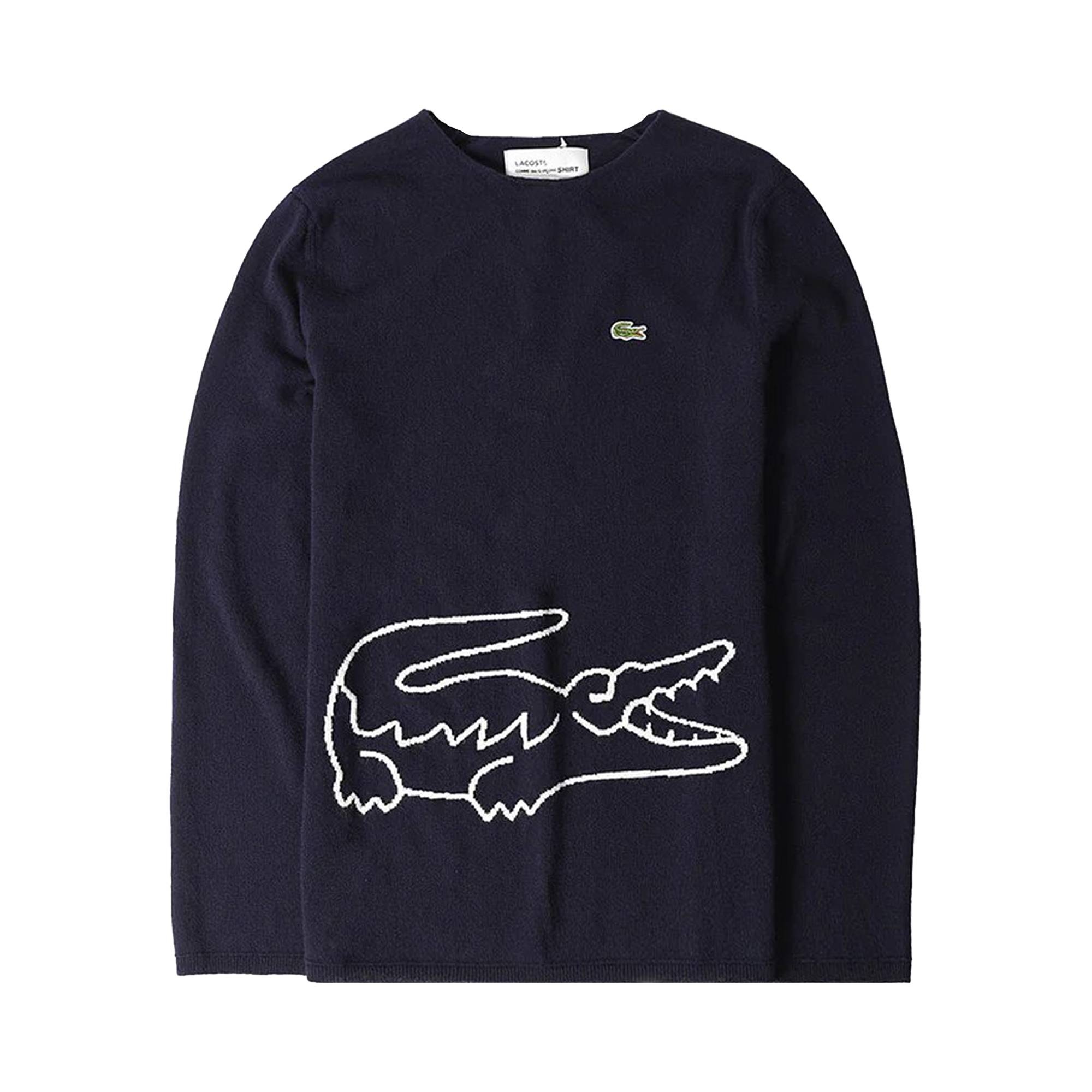 Comme des Garçons SHIRT x Lacoste Sweater 'Navy Blue' - 1