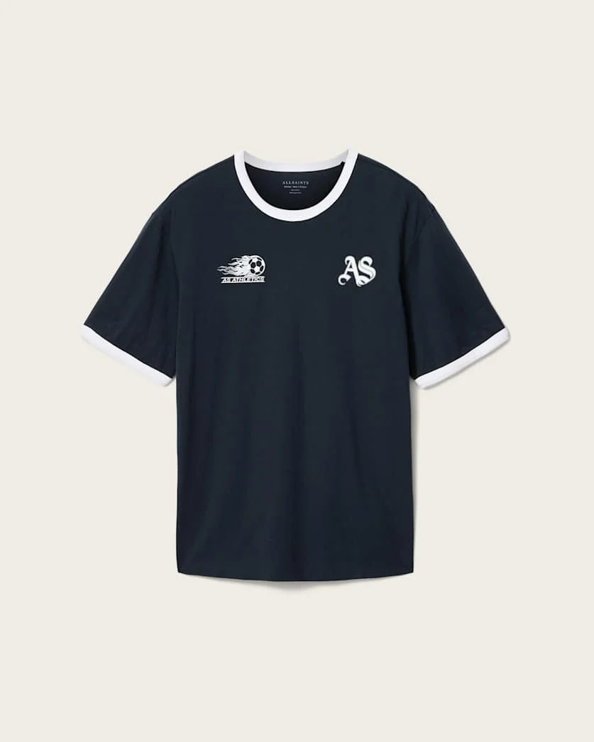 BLEUS SHORT SLEEVE CREW NECK T-SHIRT - 1