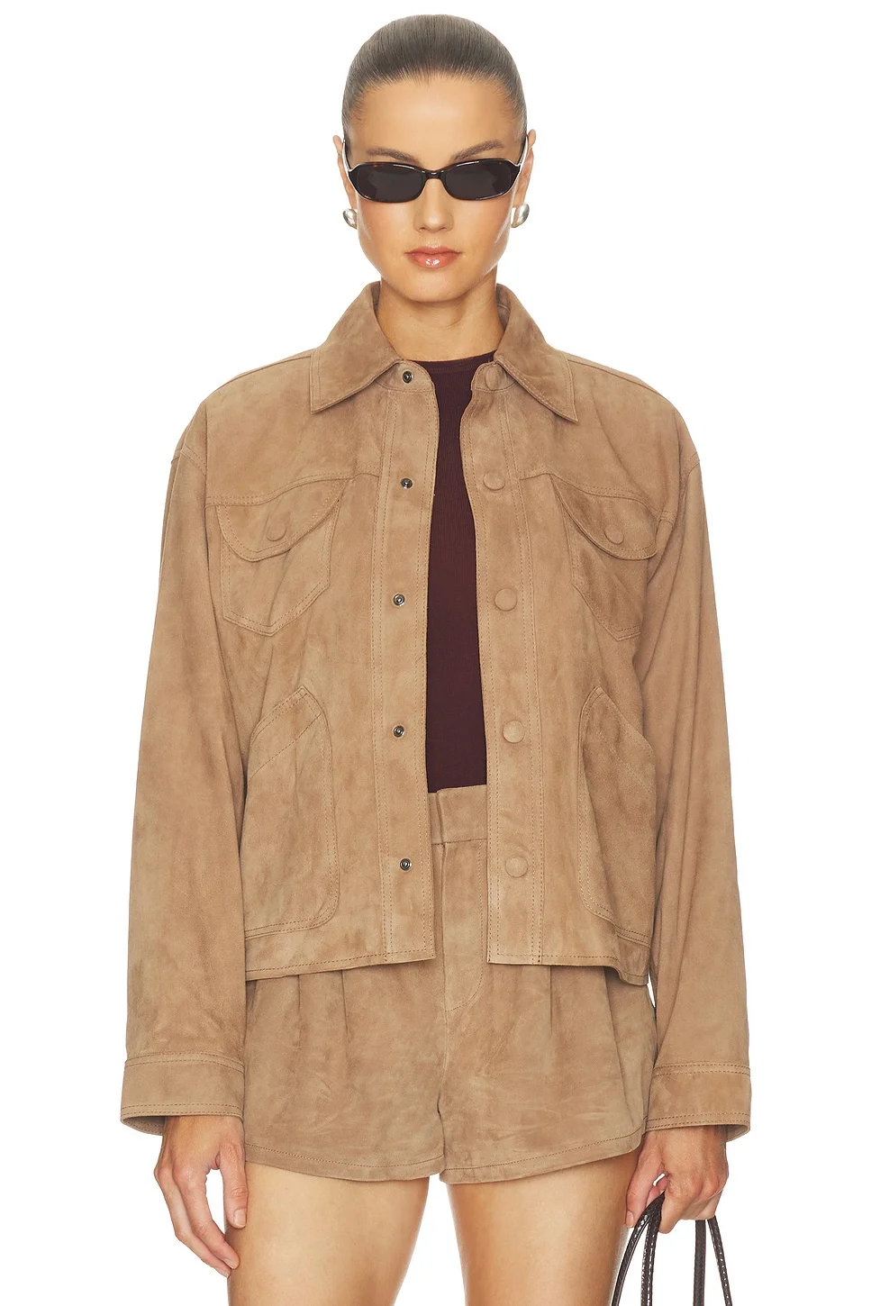 The Suede Utility Jacket - 1