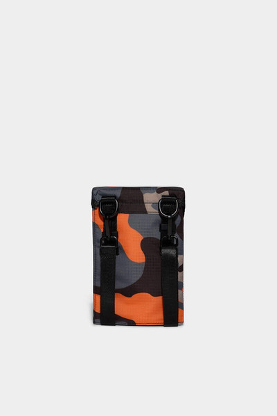DSQUARED2 CERESIO 9 CAMO TRAVEL NECK WALLET outlook