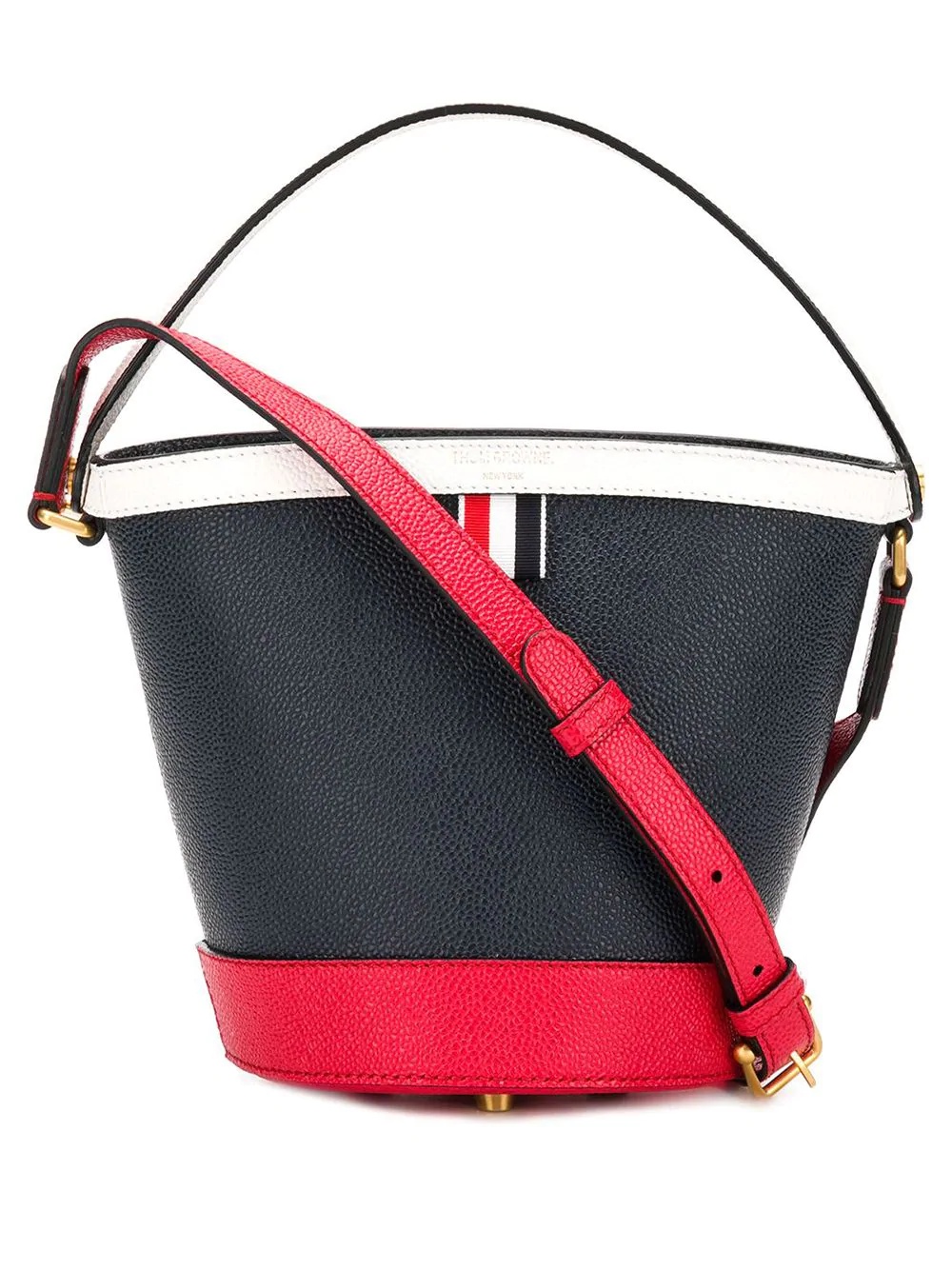 Fun Mix Leather Sand Bucket Bag - 1