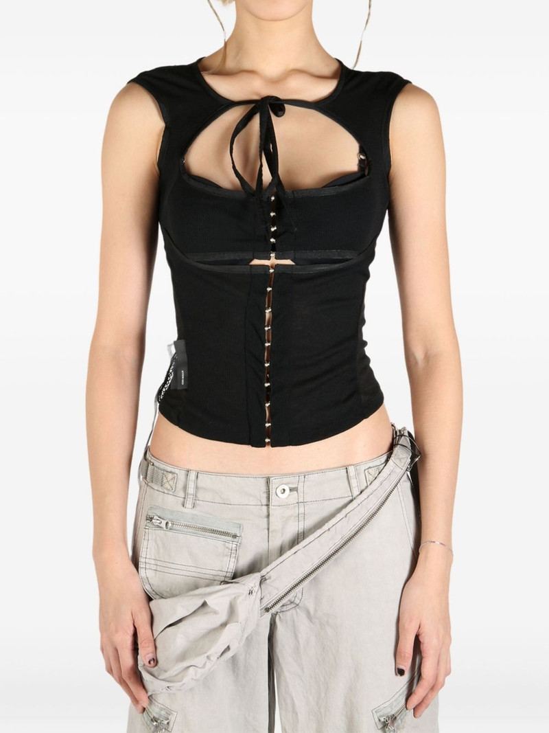 HYEIN SEO cut-out top outlook