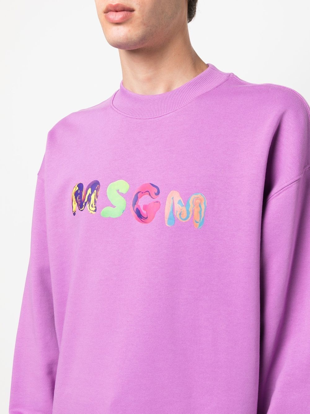 logo-print sweatshirt - 5