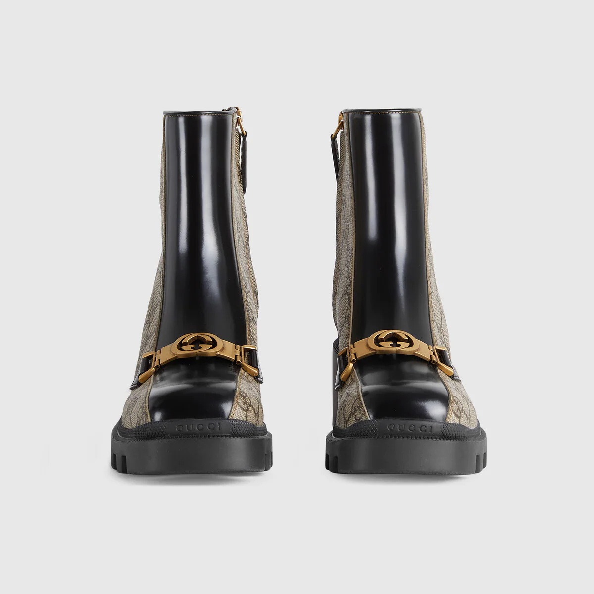 Women's Interlocking G Horsebit boot - 3