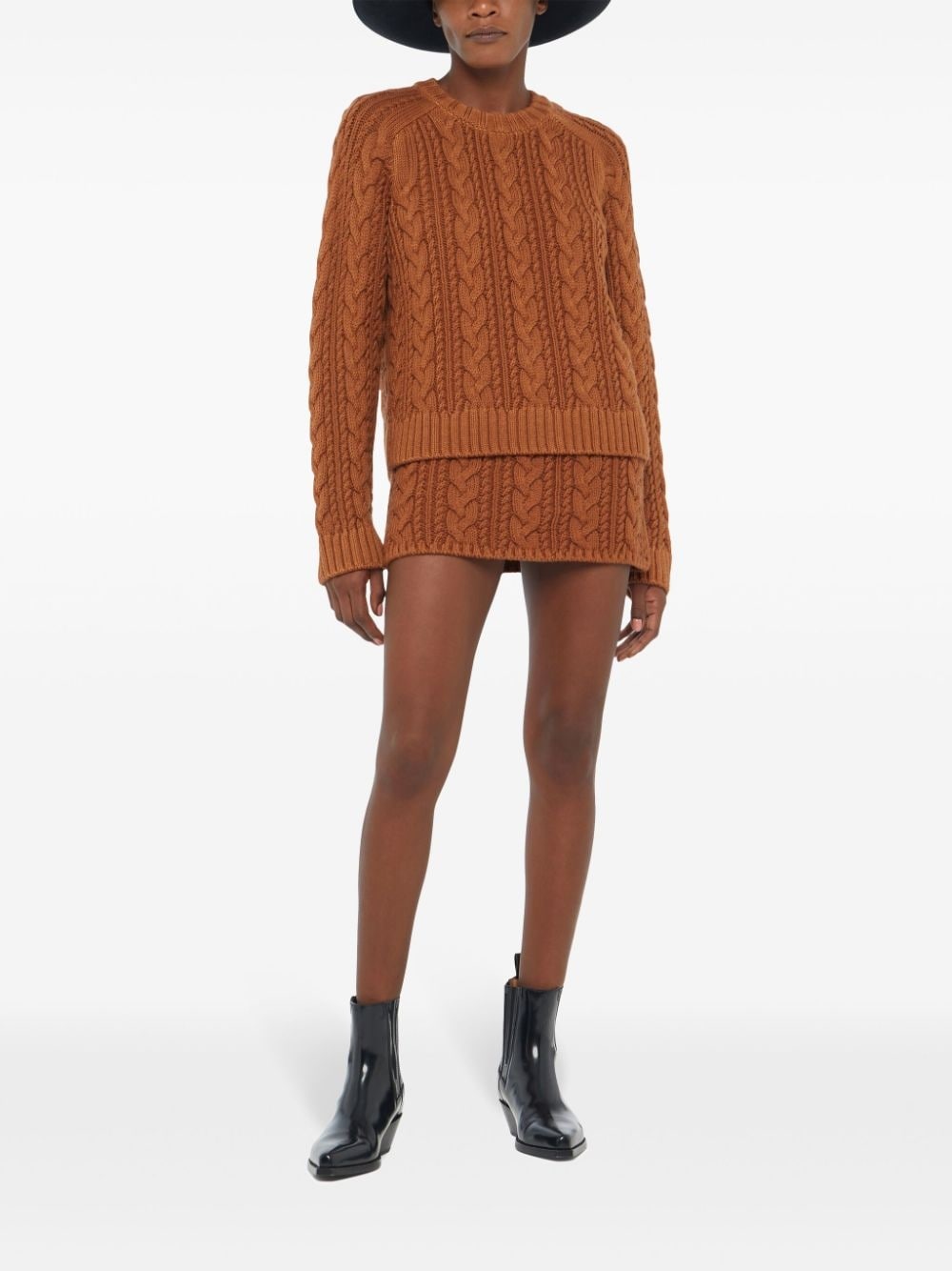 cable-knit virgin-wool jumper - 3