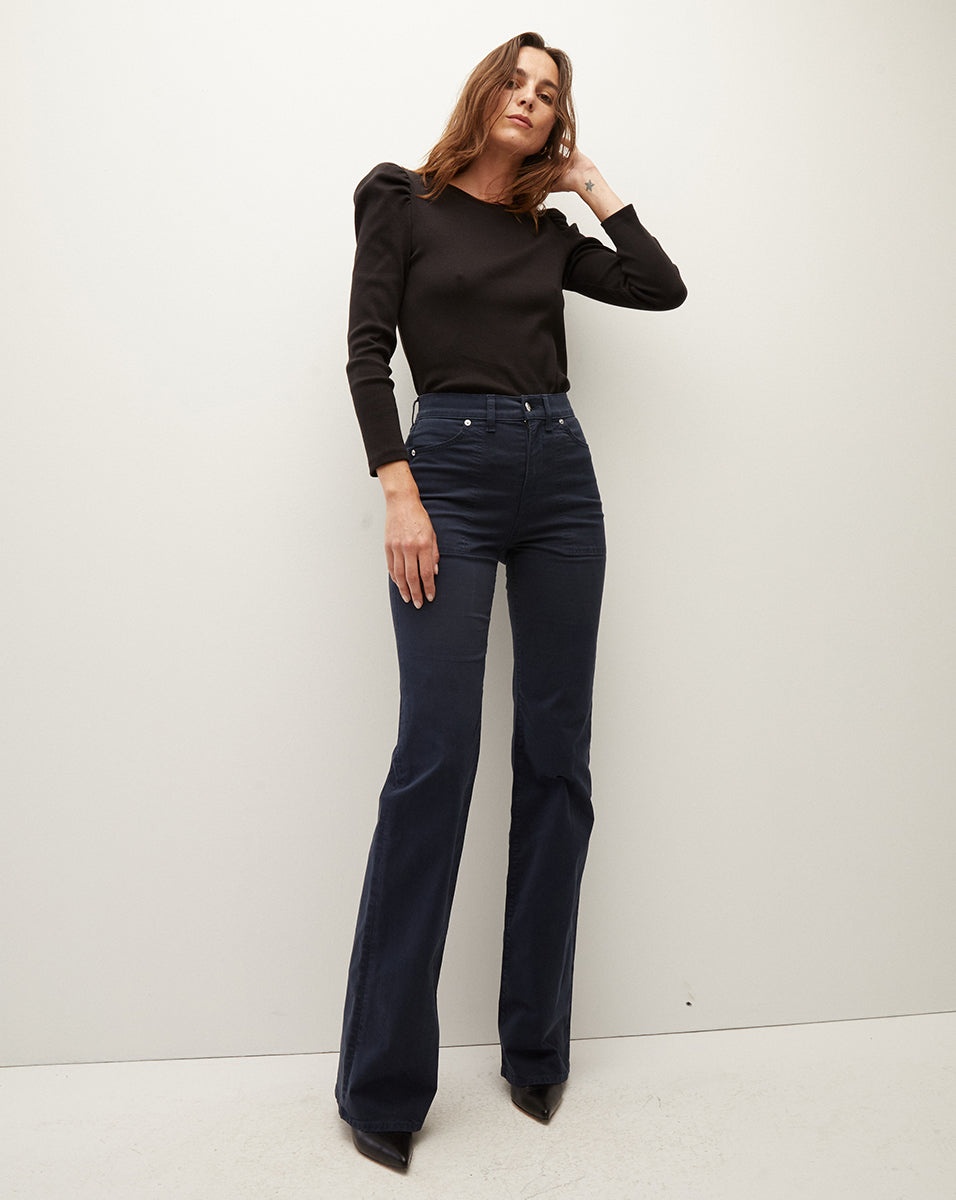 CROSBIE SLIM WIDE-LEG PANT - 4