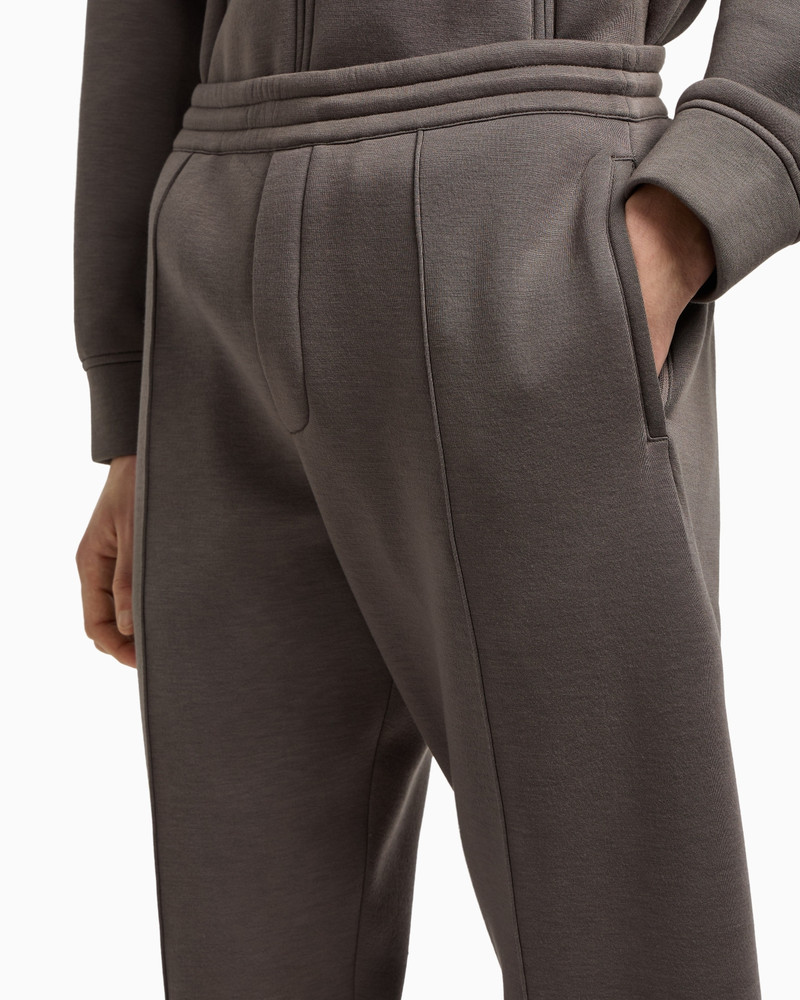 TRAVEL ESSENTIALS DOUBLE-JERSEY JOGGERS 5