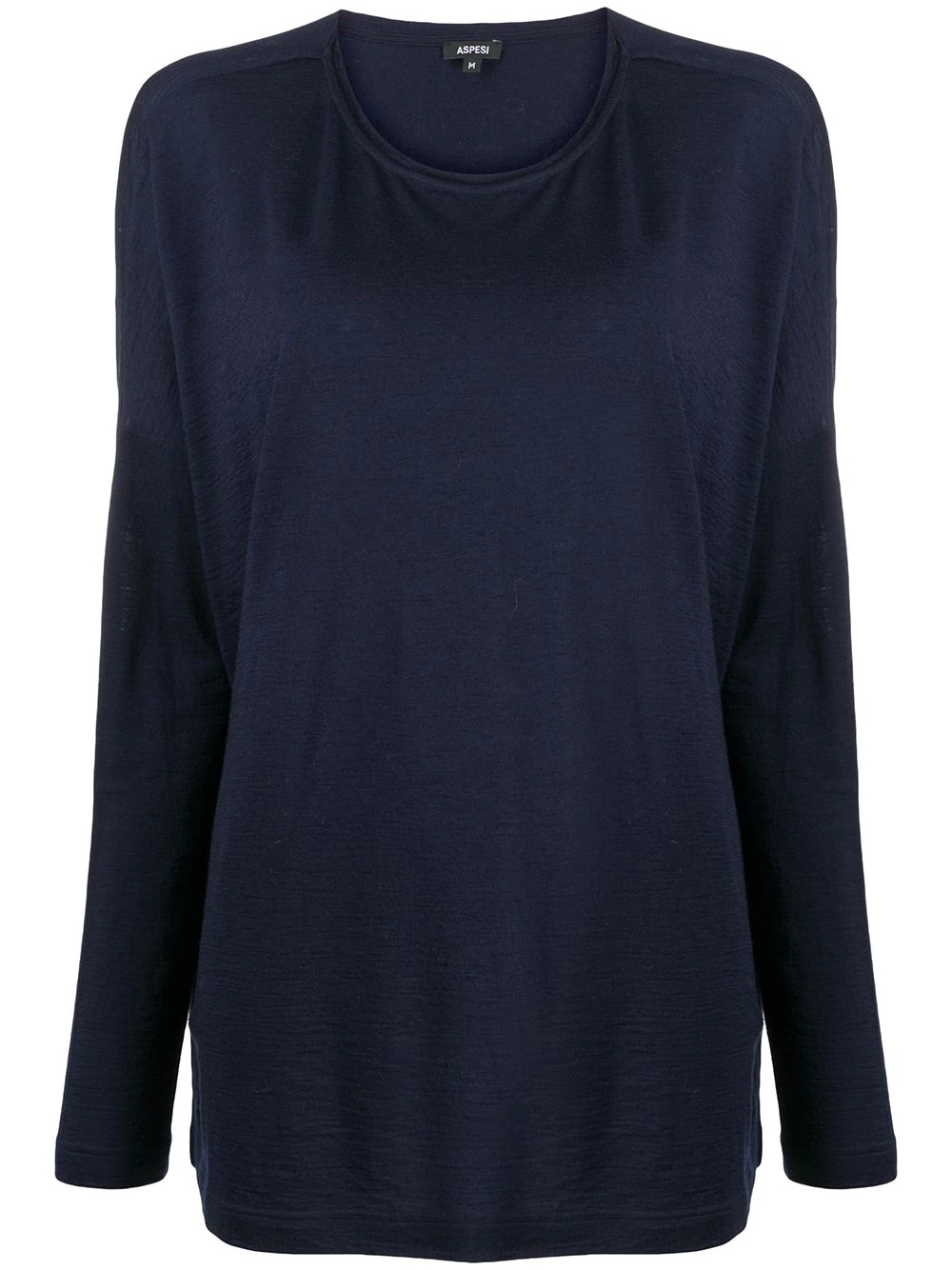 longsleeved wool T-shirt - 1