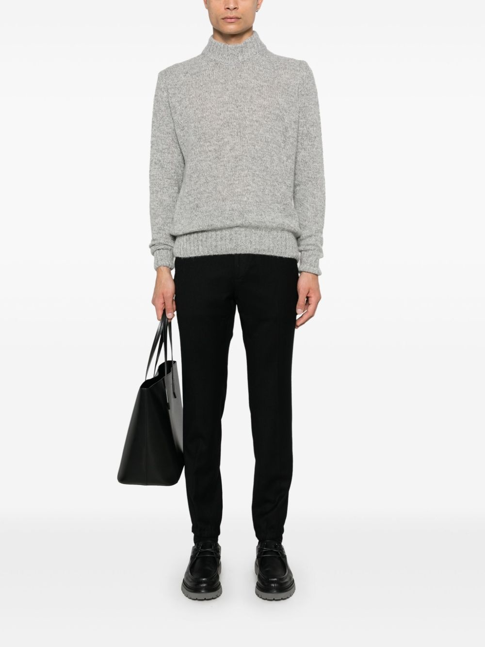 mélange jumper - 2