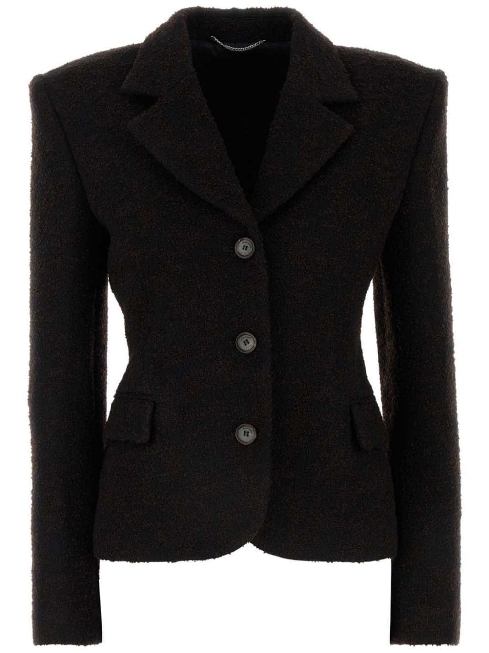 bouclé blazer - 1