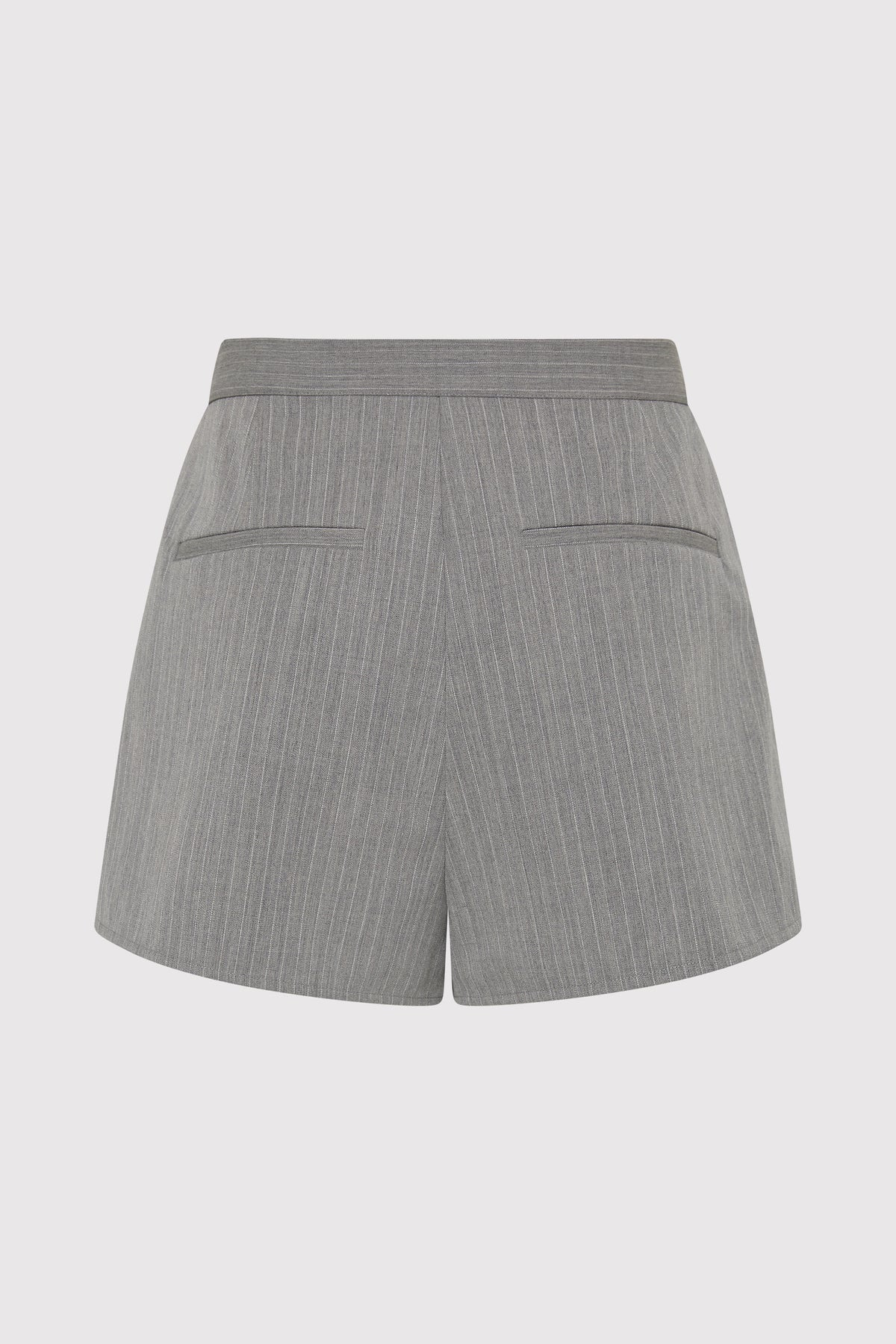 Tailored Boxer Shorts - Grey Pinstripe - 6