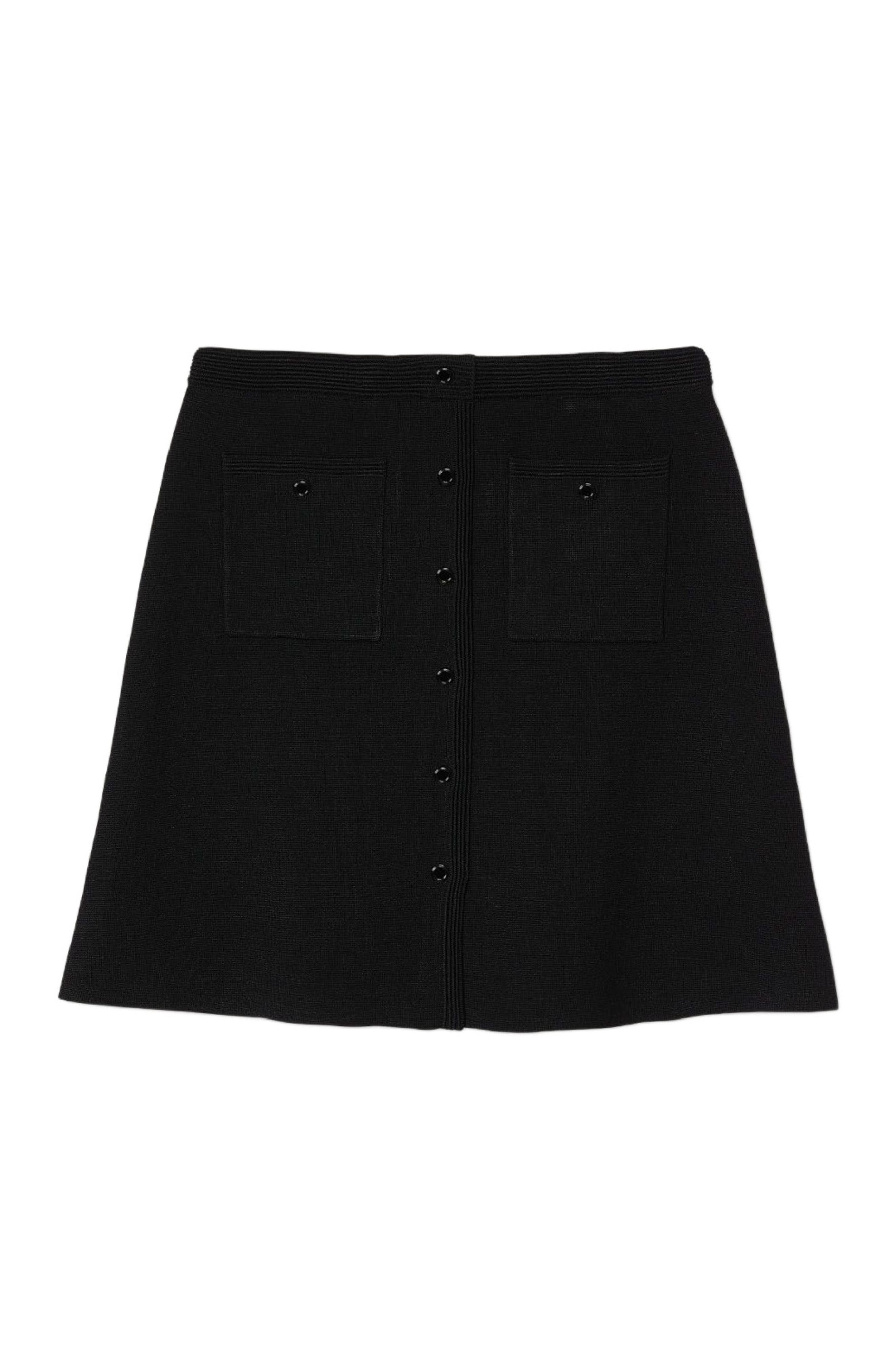 SANDRO Short knit skirt in Black at Nordstrom - 5