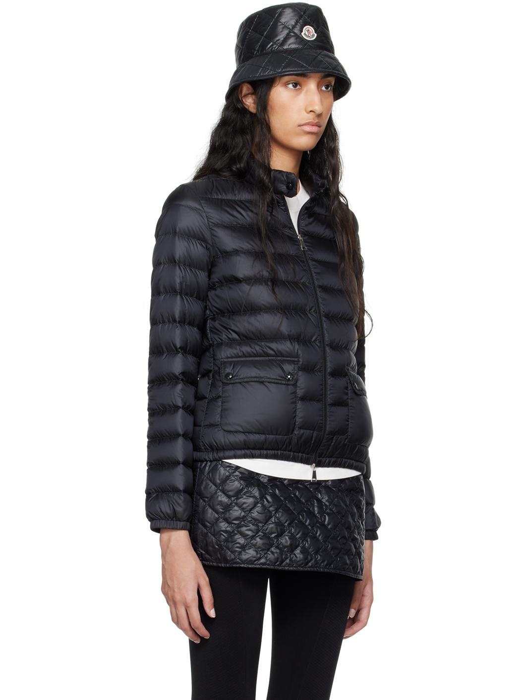 Black Lans Down Jacket - 2
