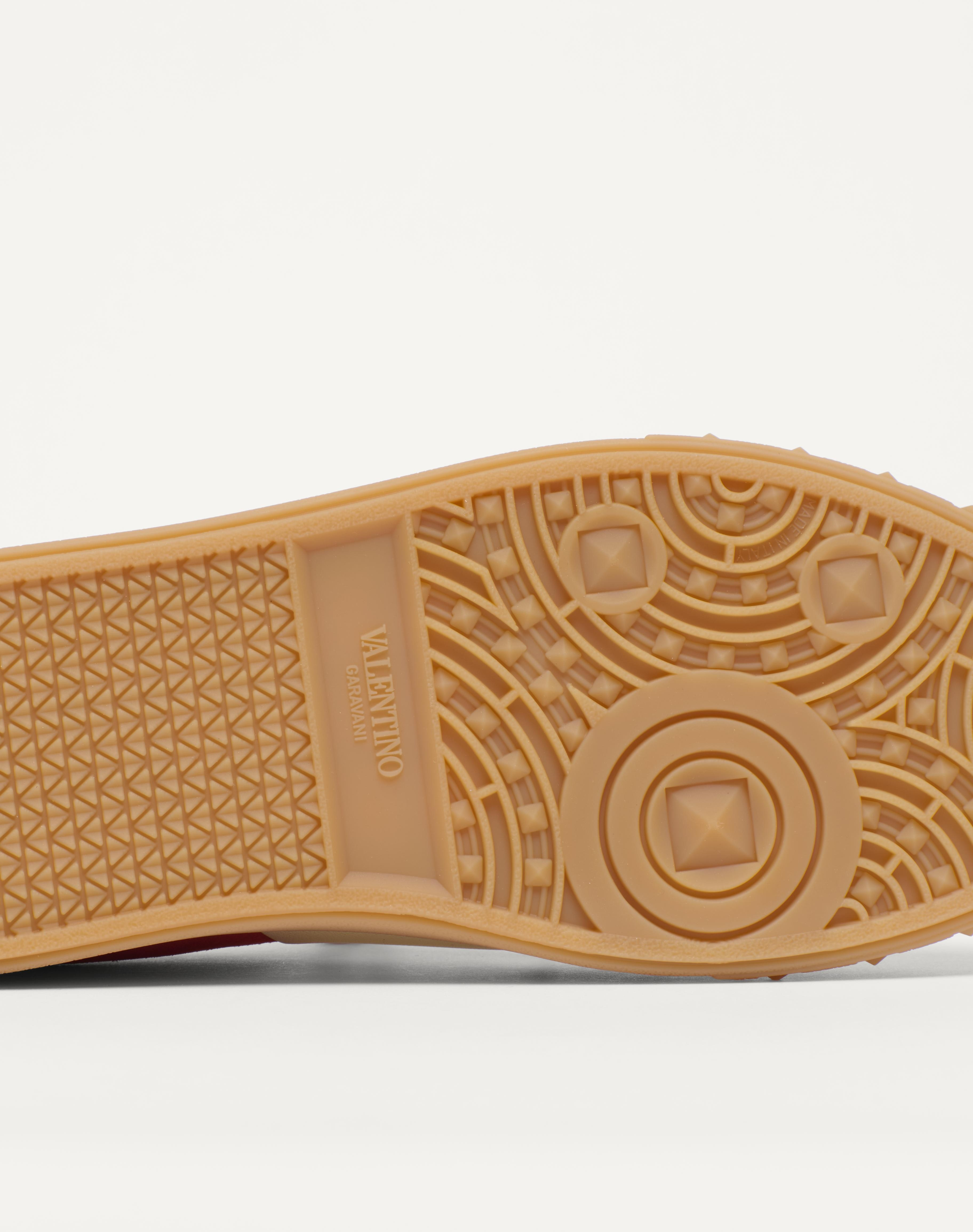 UPVILLAGE LOW TOP SNEAKER IN SPLIT LEATHER AND CALFSKIN NAPPA LEATHER - 6