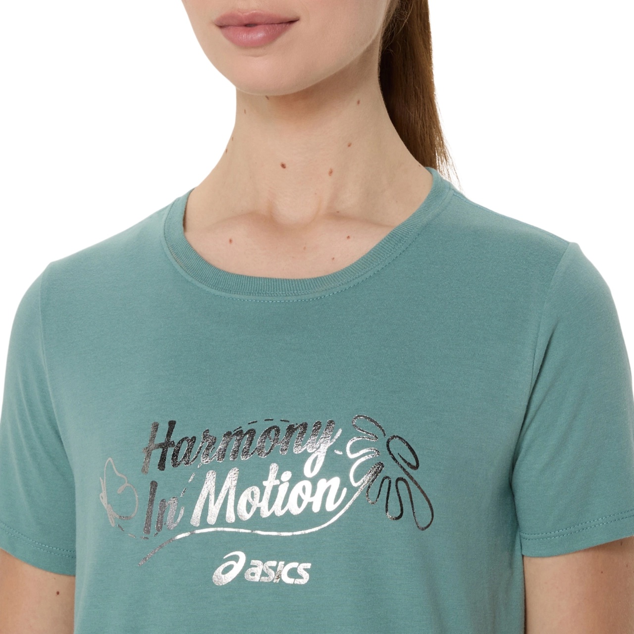 WOMEN'S ASICS FOIL SHORT SLEEVE TEE - 4