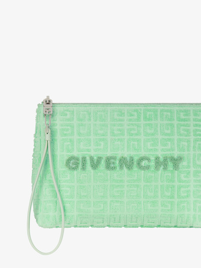 Givenchy GIVENCHY TRAVEL POUCH IN 4G COTTON TOWELLING outlook