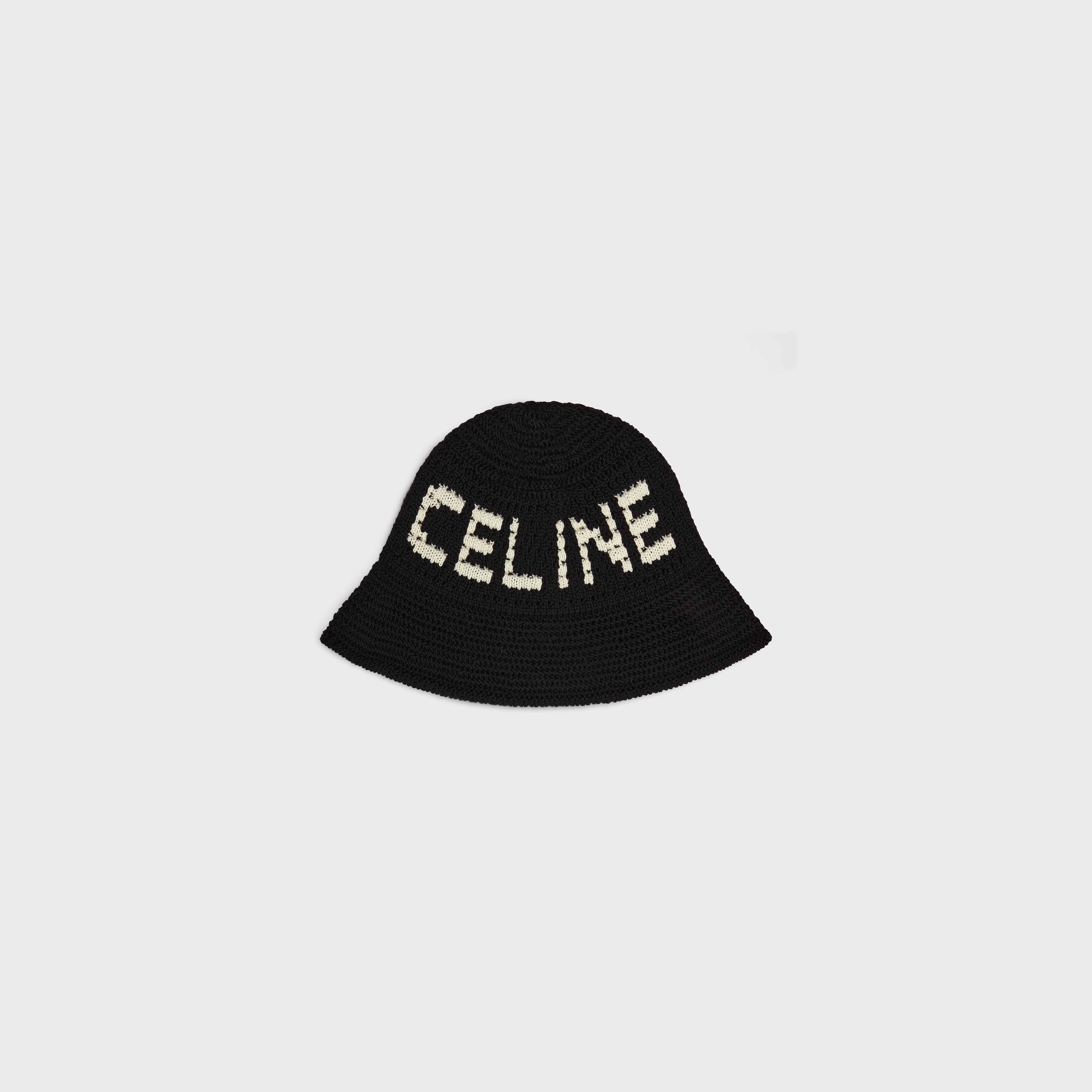 celine beanie in crocheted cotton - 1