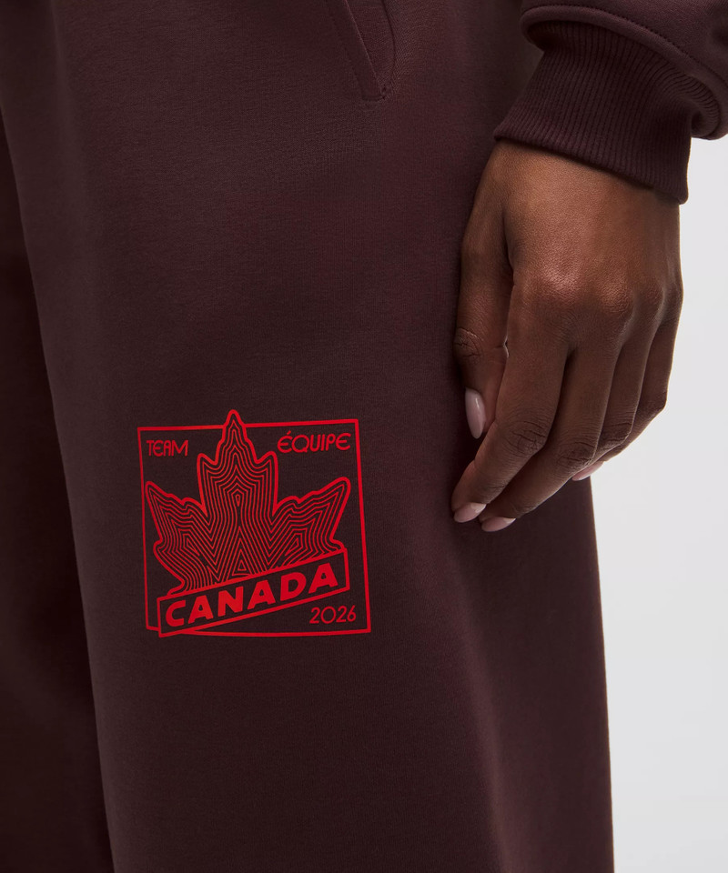 Team Canada Women's Big Cozy Ultra-Oversized Sweatpant *COC Logo 6