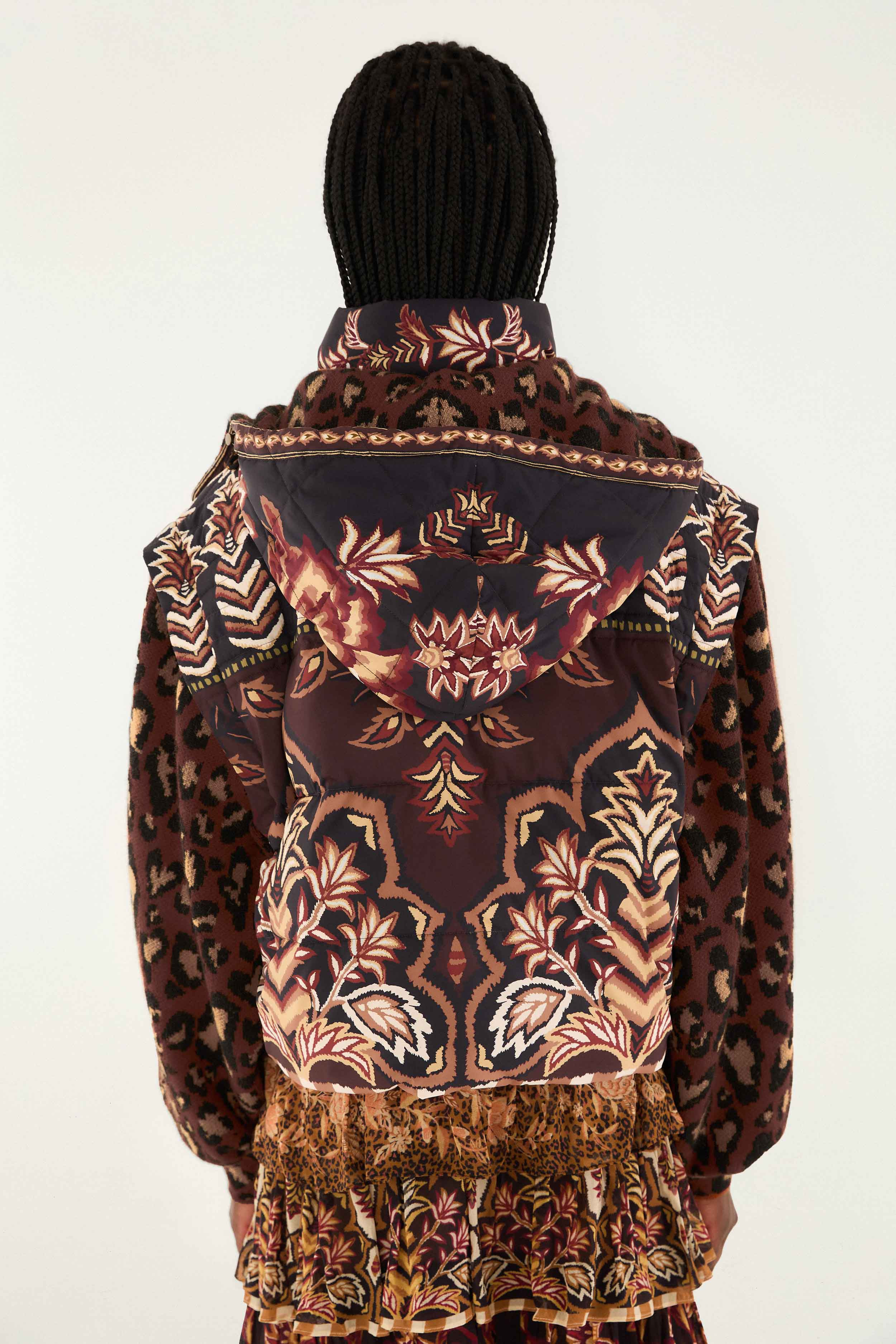 Brown Winter Ainika Puffer Jacket - 7