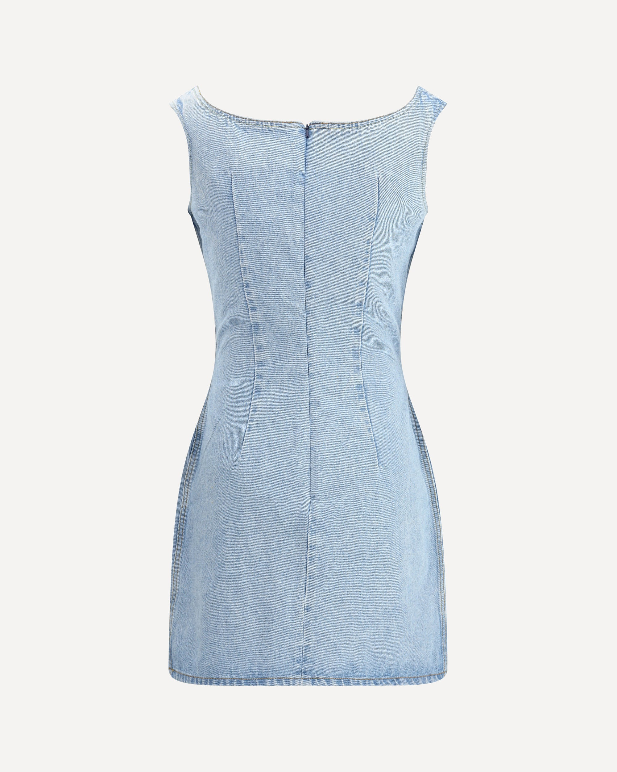 Denim mini Dress - 2