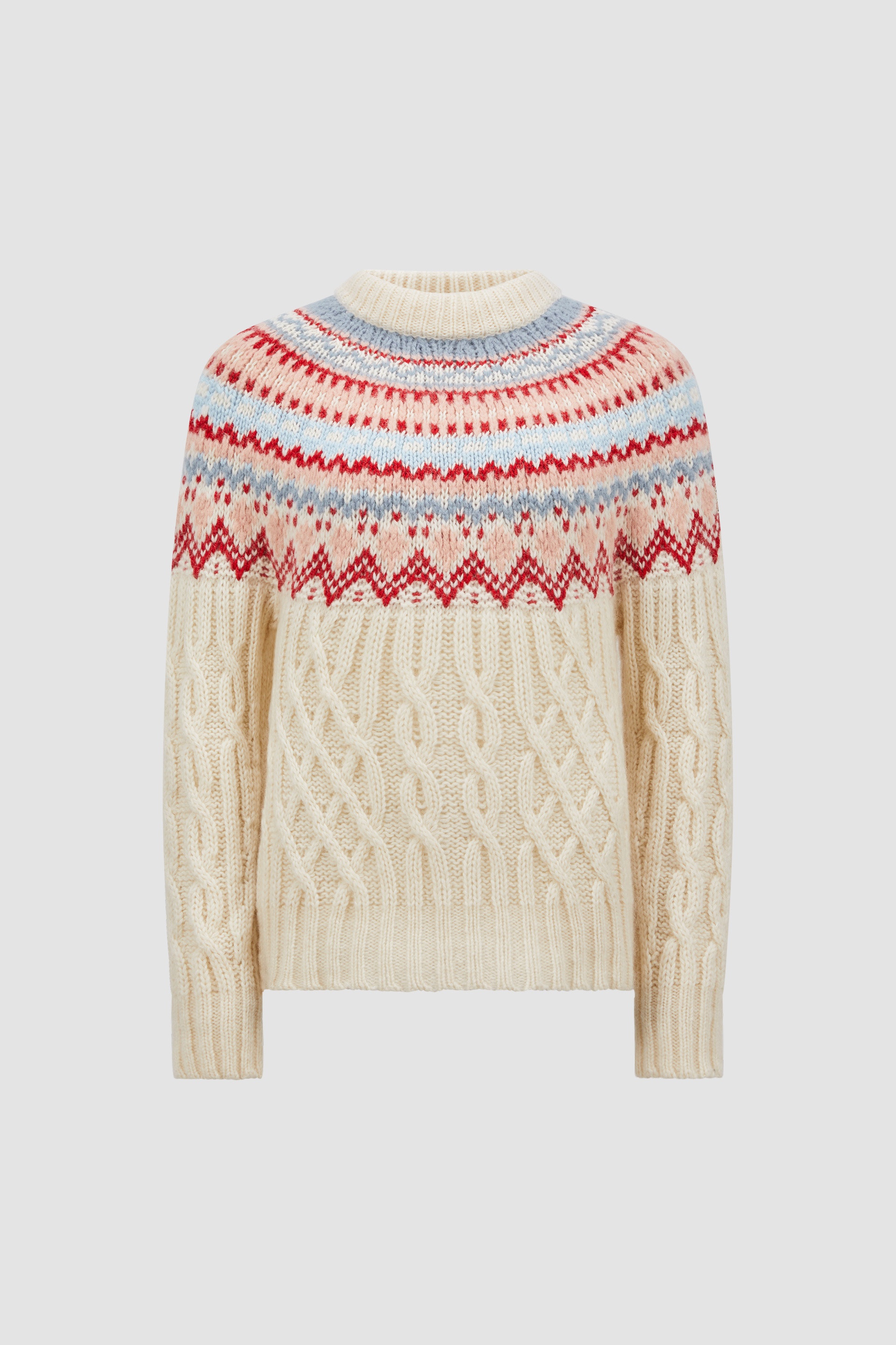 Wool, Mohair & Alpaca Sweater - 1