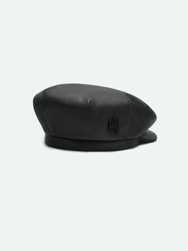 VEGAN LEATHER DRIVER HAT 3